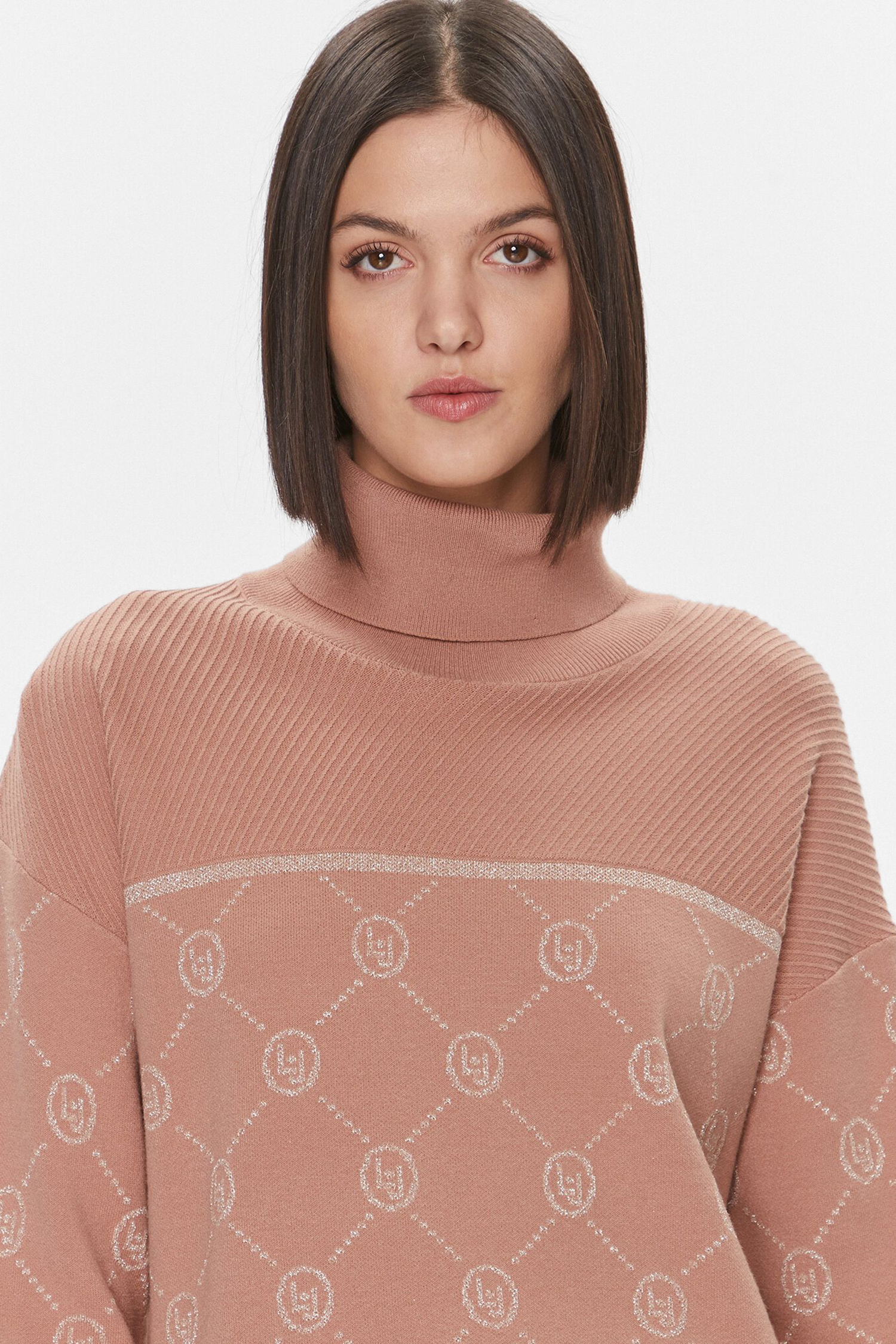 Жіночий рожевий гольф Liu Jo TF3206.MA63L;61221