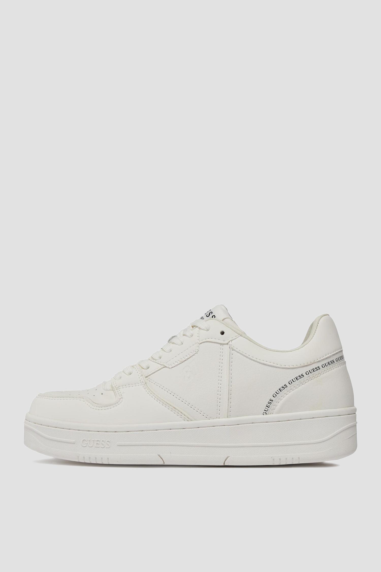 Мужские белые кроссовки Guess FMPANC.LAC12;WHITE