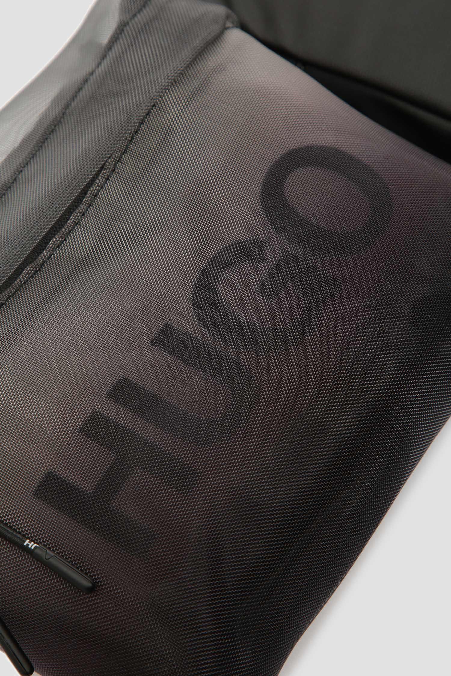 Мужская черная поясная сумка 2 в 1 HUGO 50421278;001