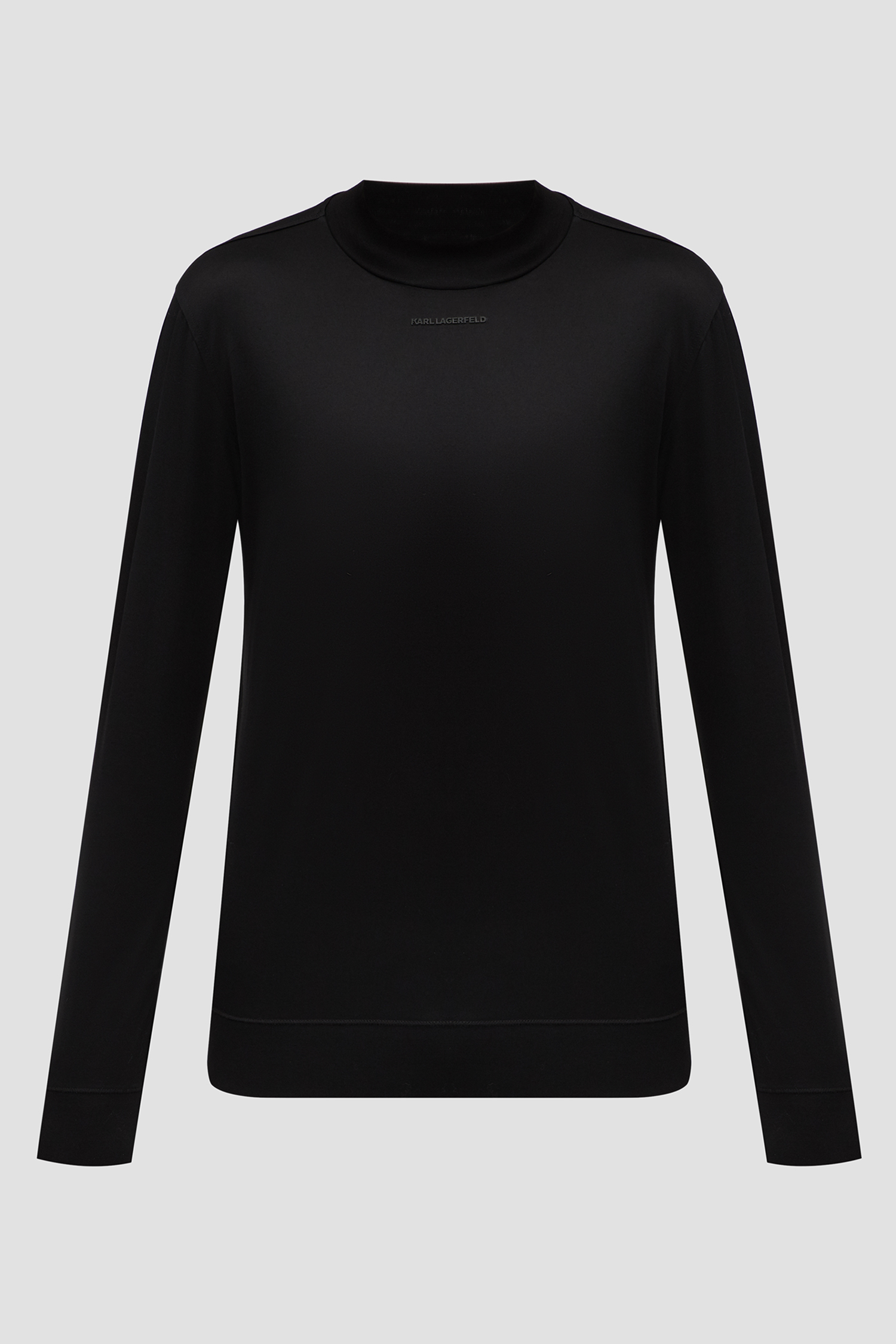 Чоловічий чорний лонгслів Karl Lagerfeld 544200.755001;990