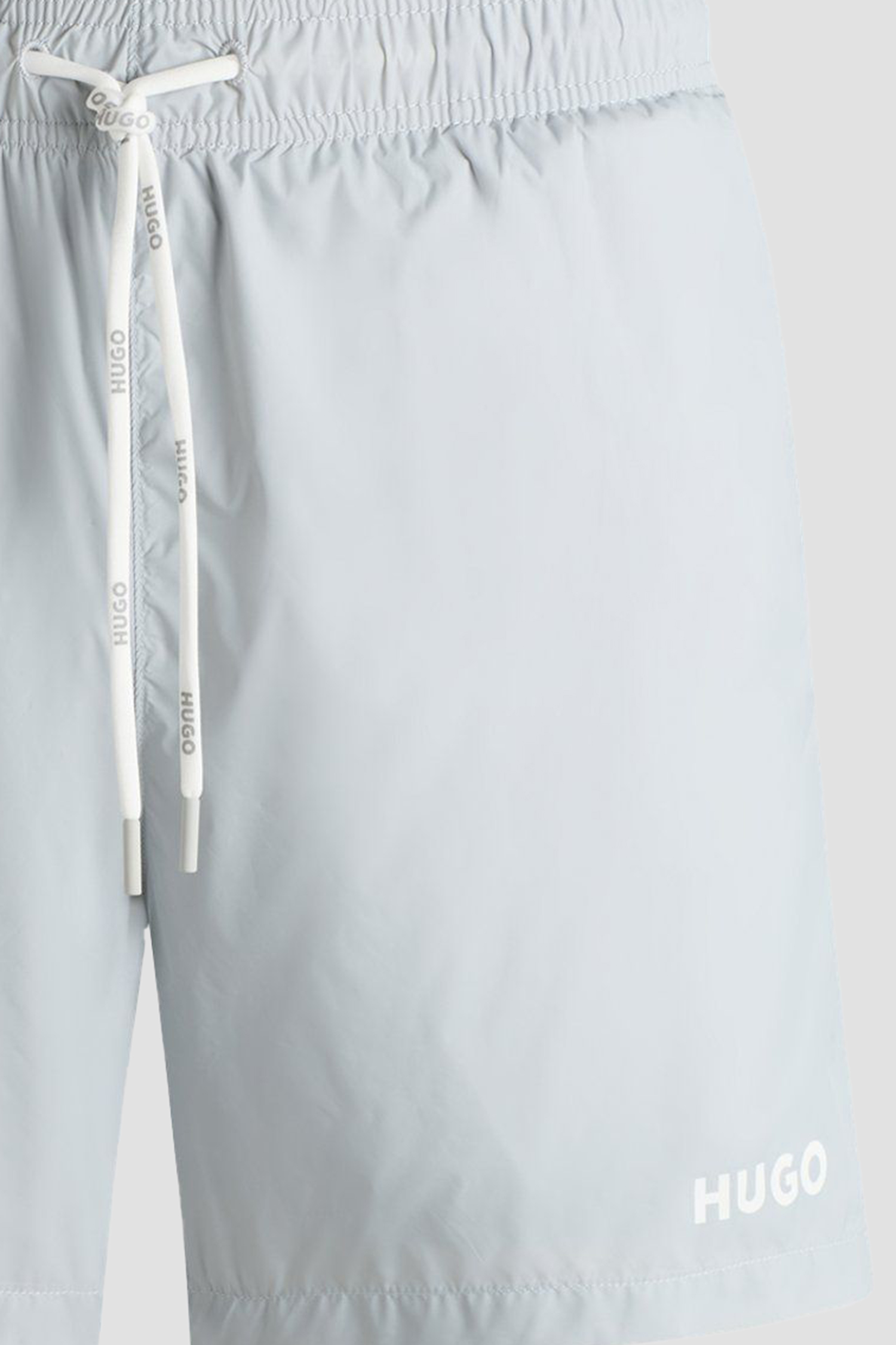 Мужские серые плавательные шорты HUGO 50469312;050