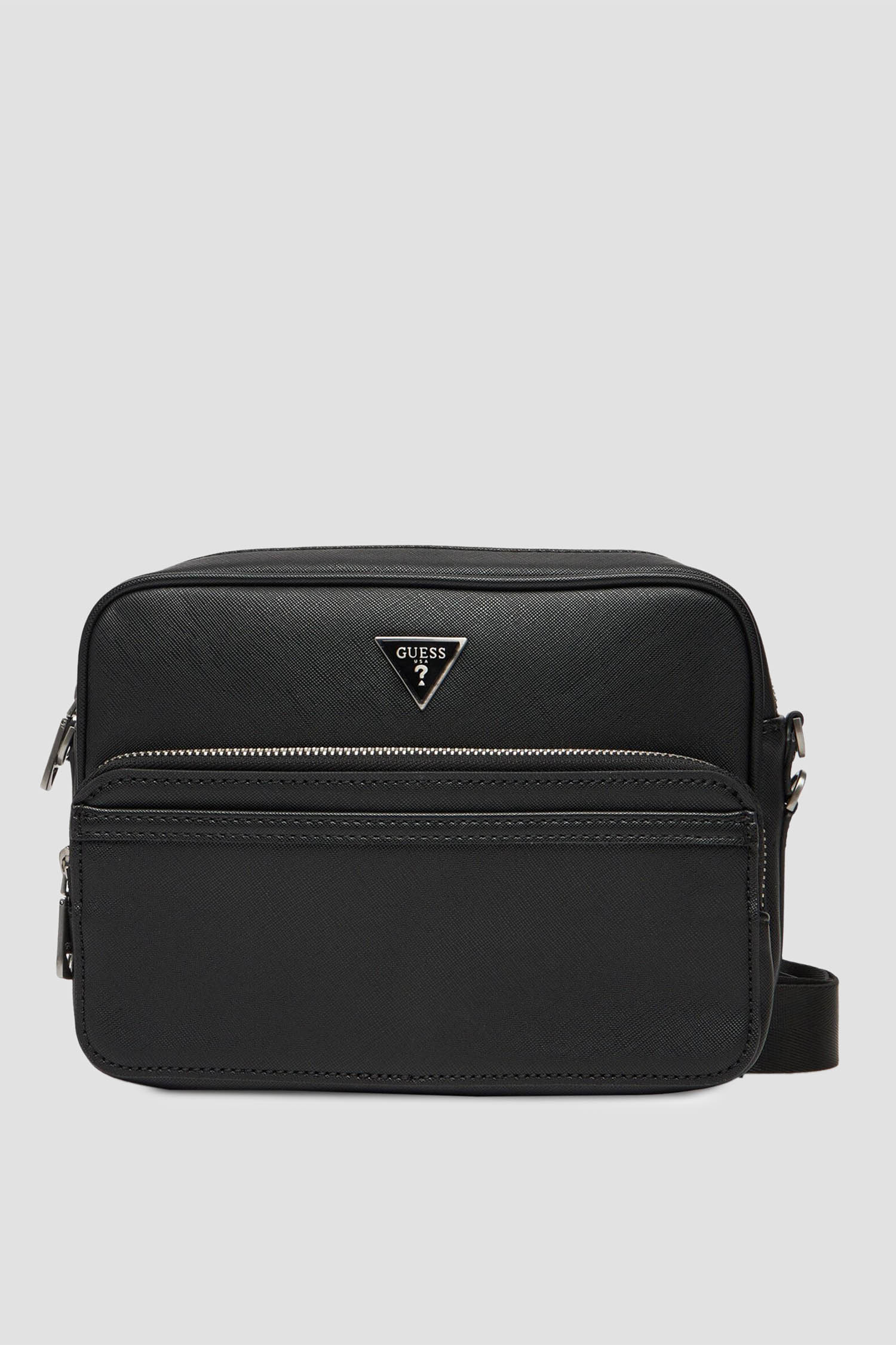 Чоловіча чорна сумка Guess HMMISA.P5422;BLA