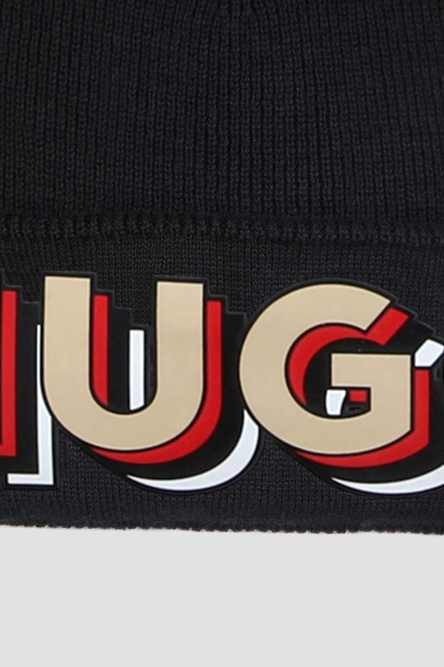 Детская черная шапка HUGO kids G00287;09B