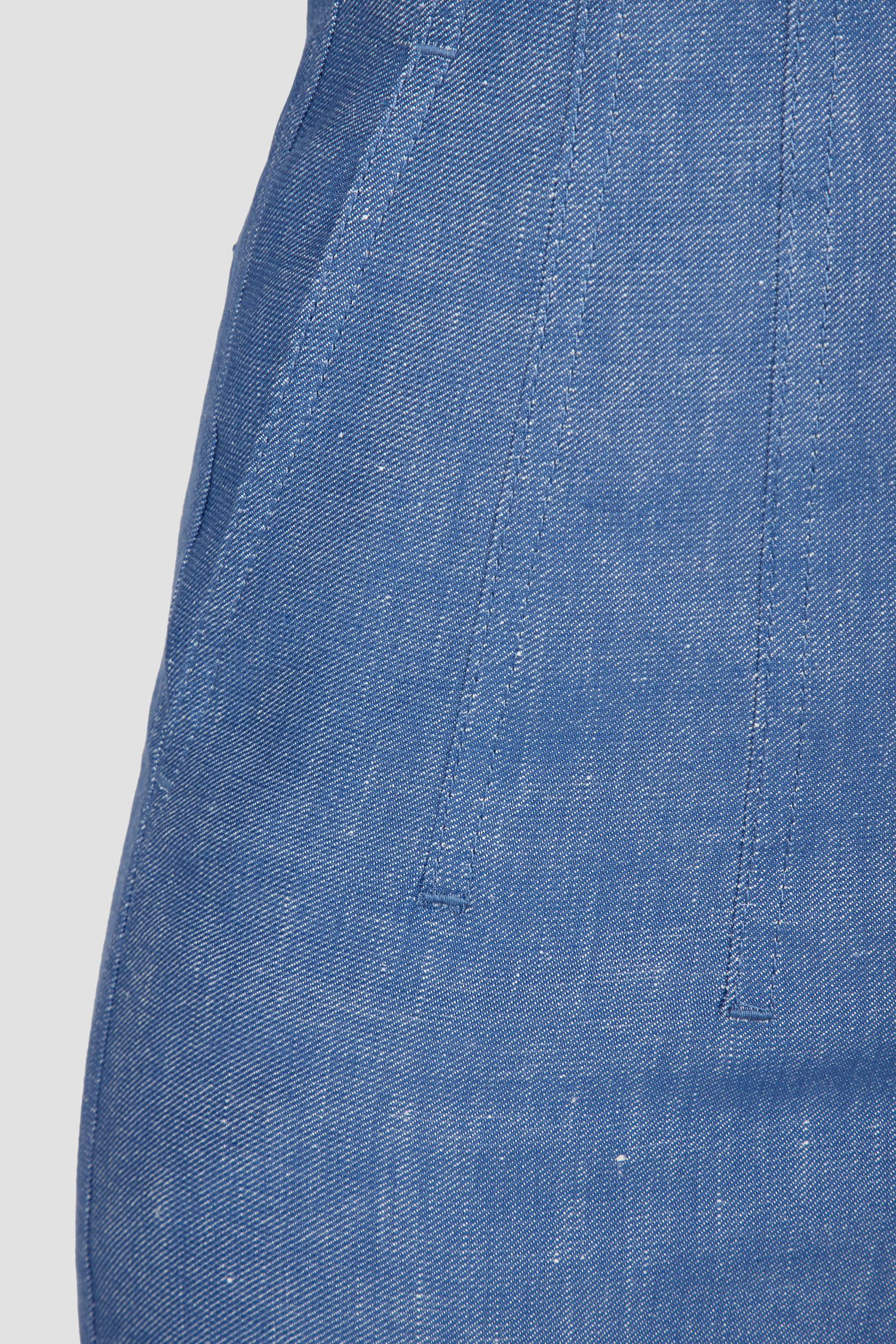 Жіночі сині лляні брюки BOSS 50514913;450