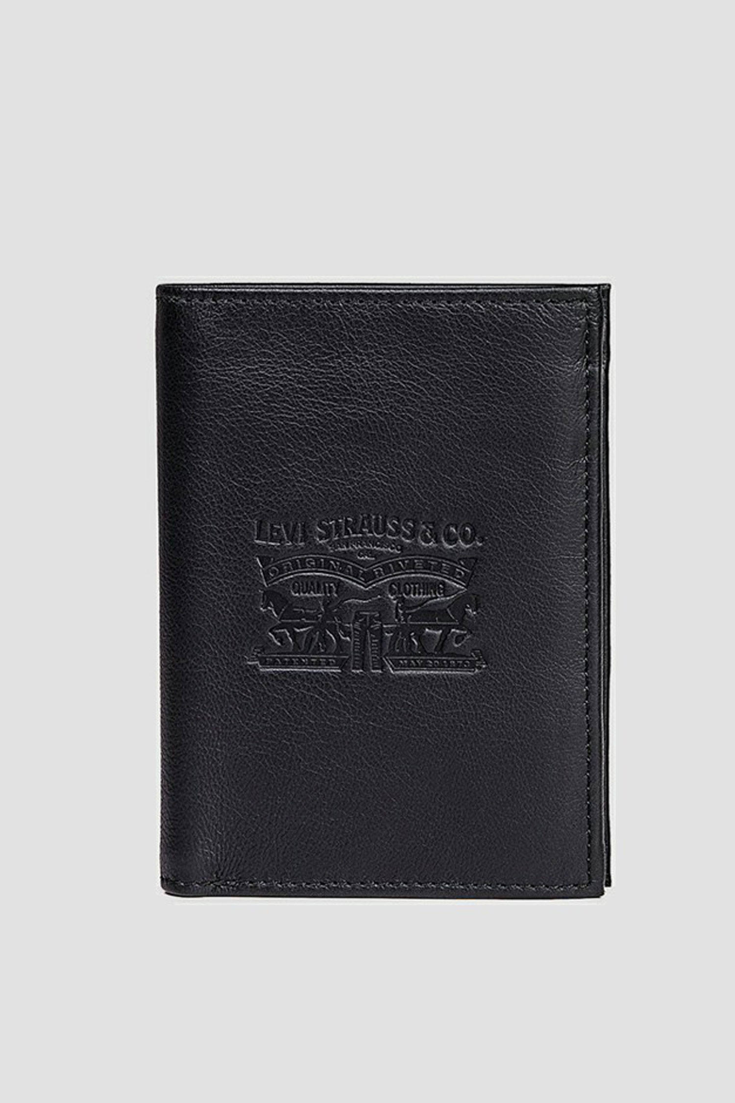 Чоловічий чорний шкіряний гаманець Levi’s® 77173;0372