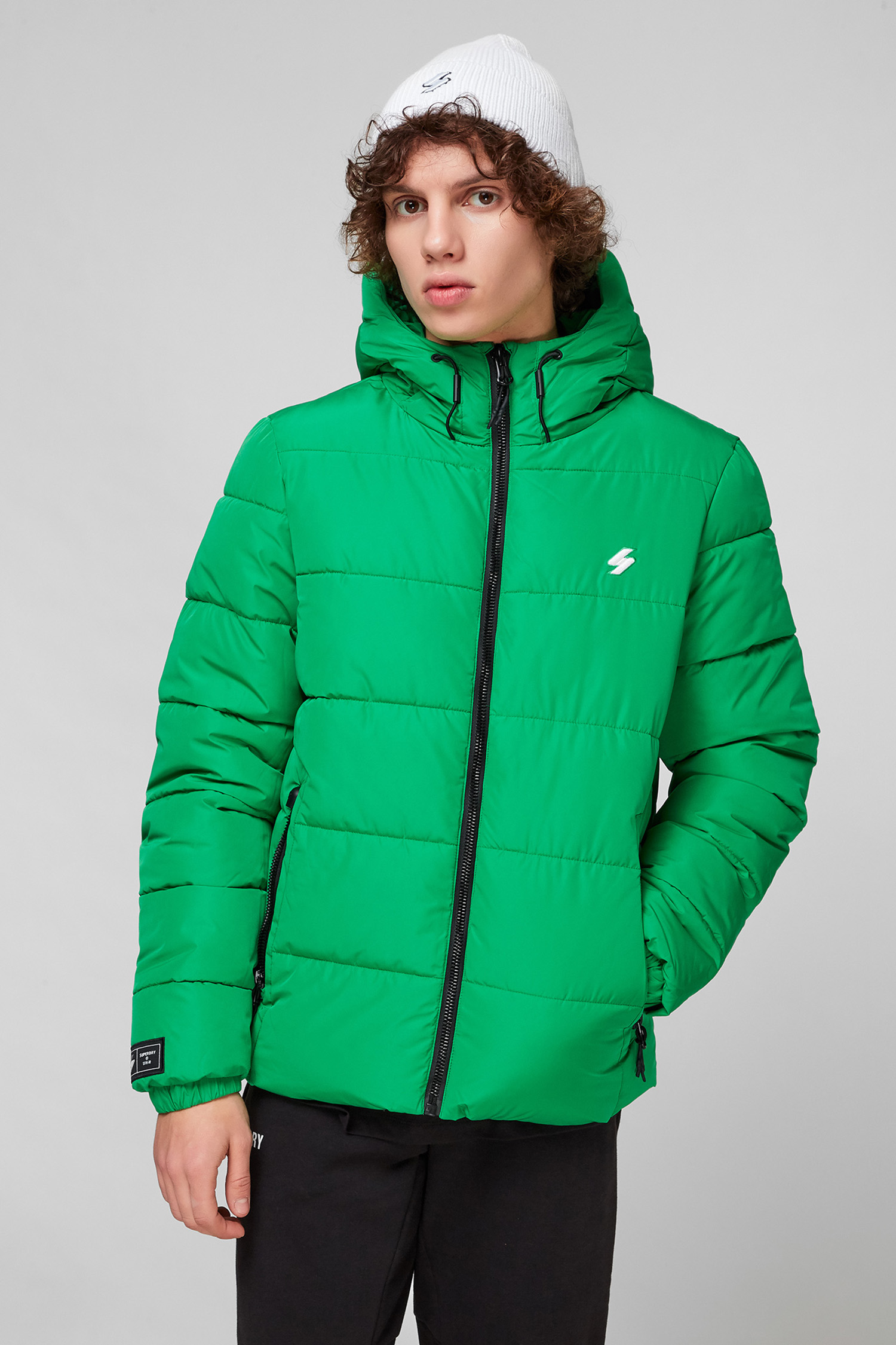 Мужская зеленая куртка SuperDry M5011212A;GAG