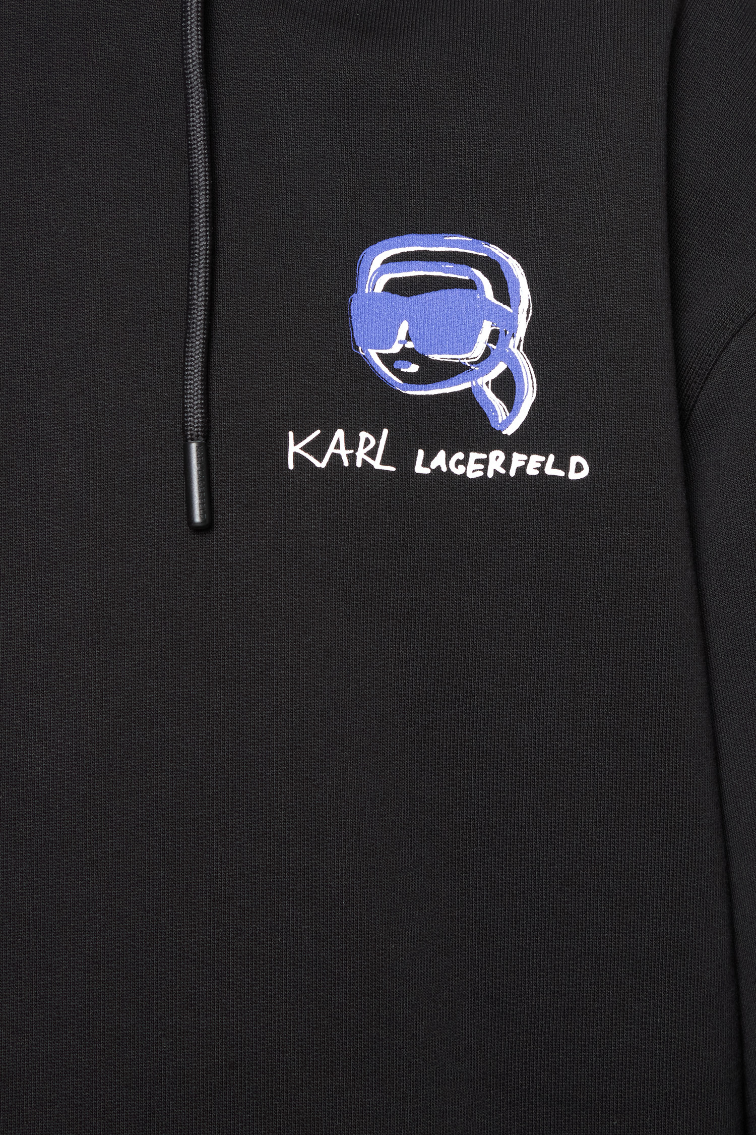 Чоловіче чорне худі Karl Lagerfeld 553904.705111;990