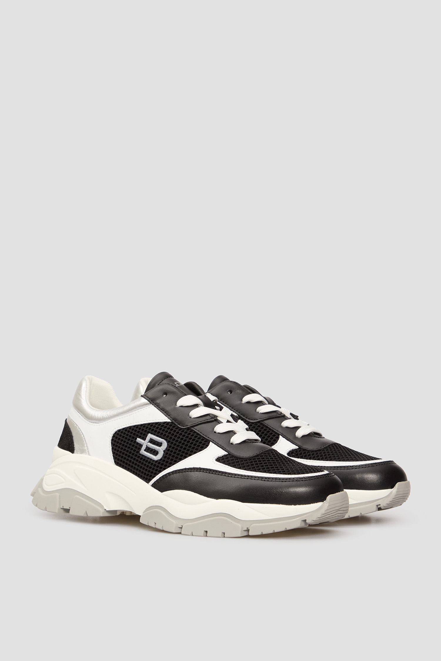 Женские черные кроссовки BALDININI D5BF80T1VIRE;0000