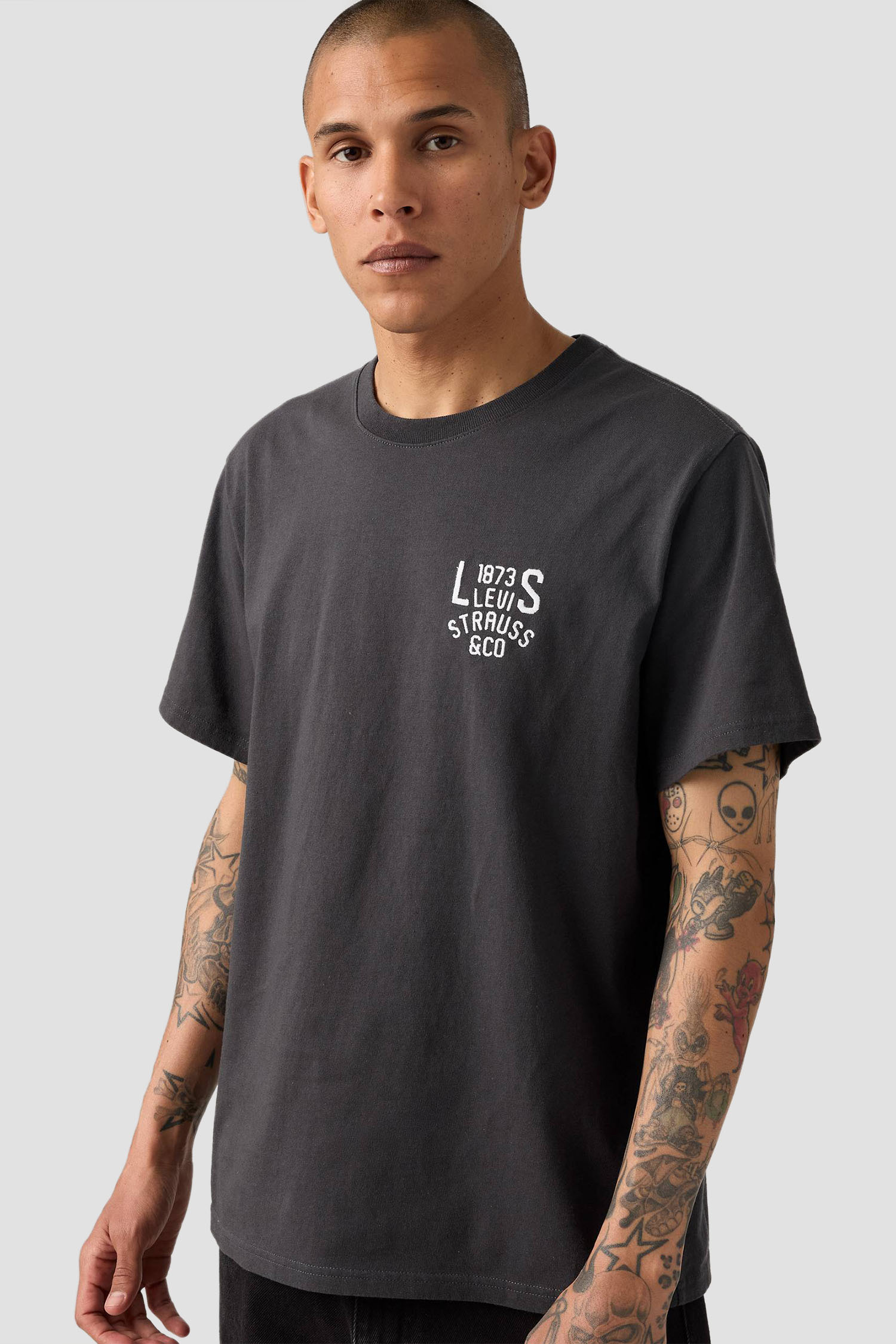 Мужская темно-серая футболка Levi’s® 16143;2101