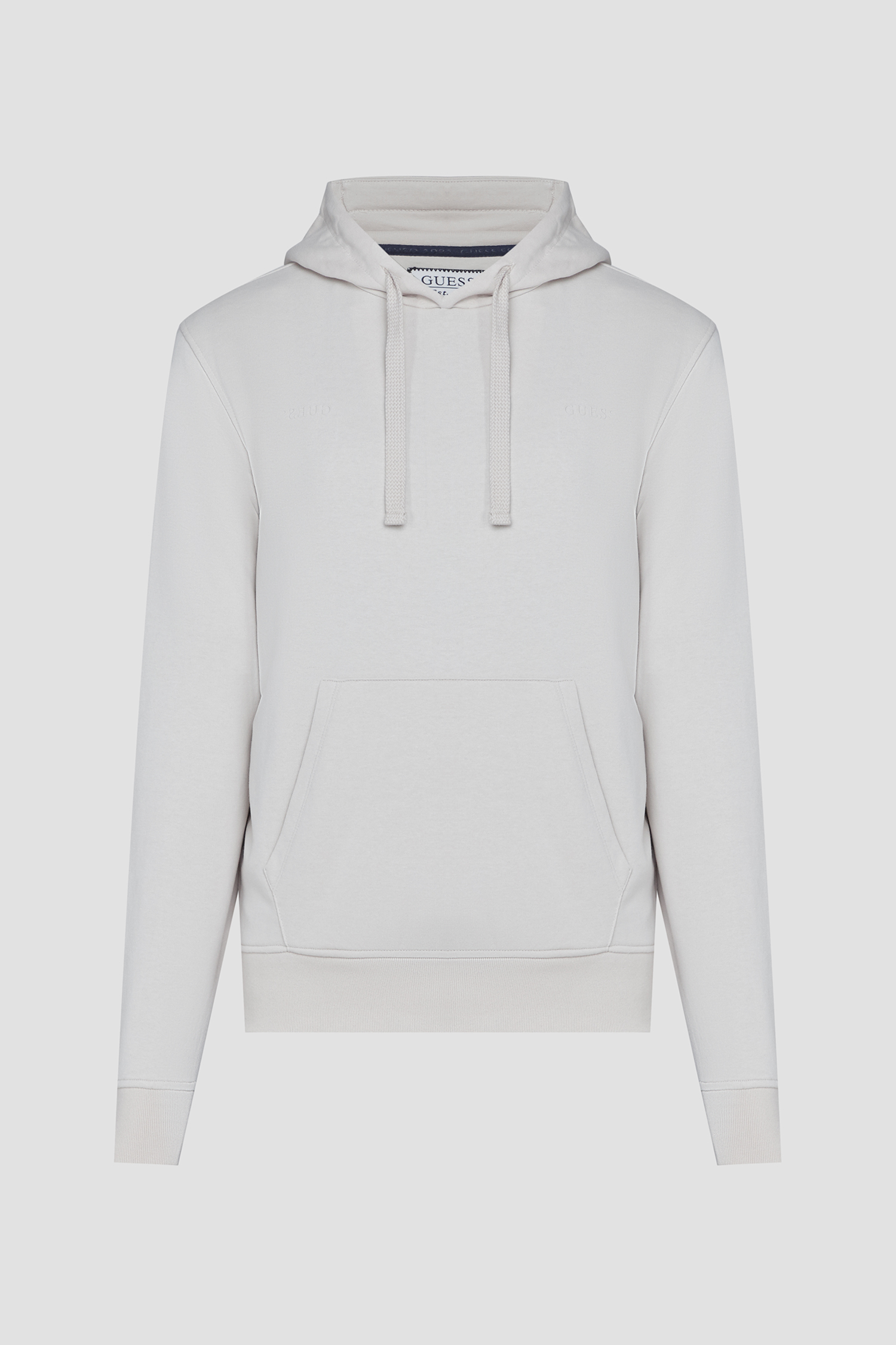 Мужское бежевое худи Guess M4RQ52.KBK32;G1FG