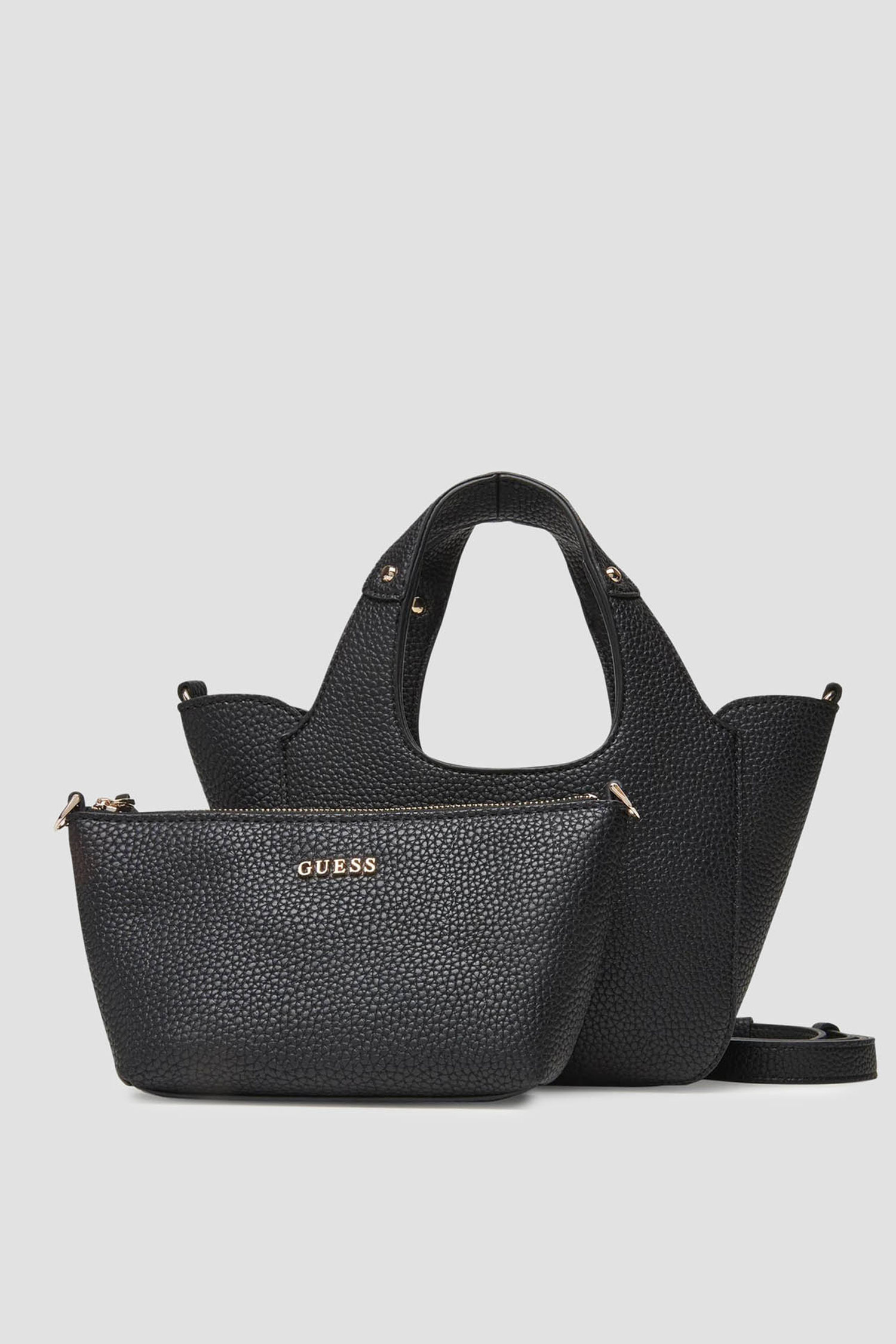 Женская черная сумка Guess HWBG73.34750;BLA