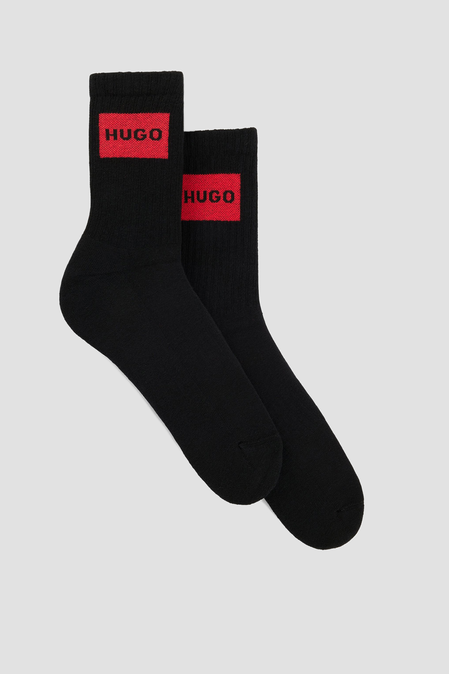 Женские черные носки (2 пары) HUGO 50510661;001