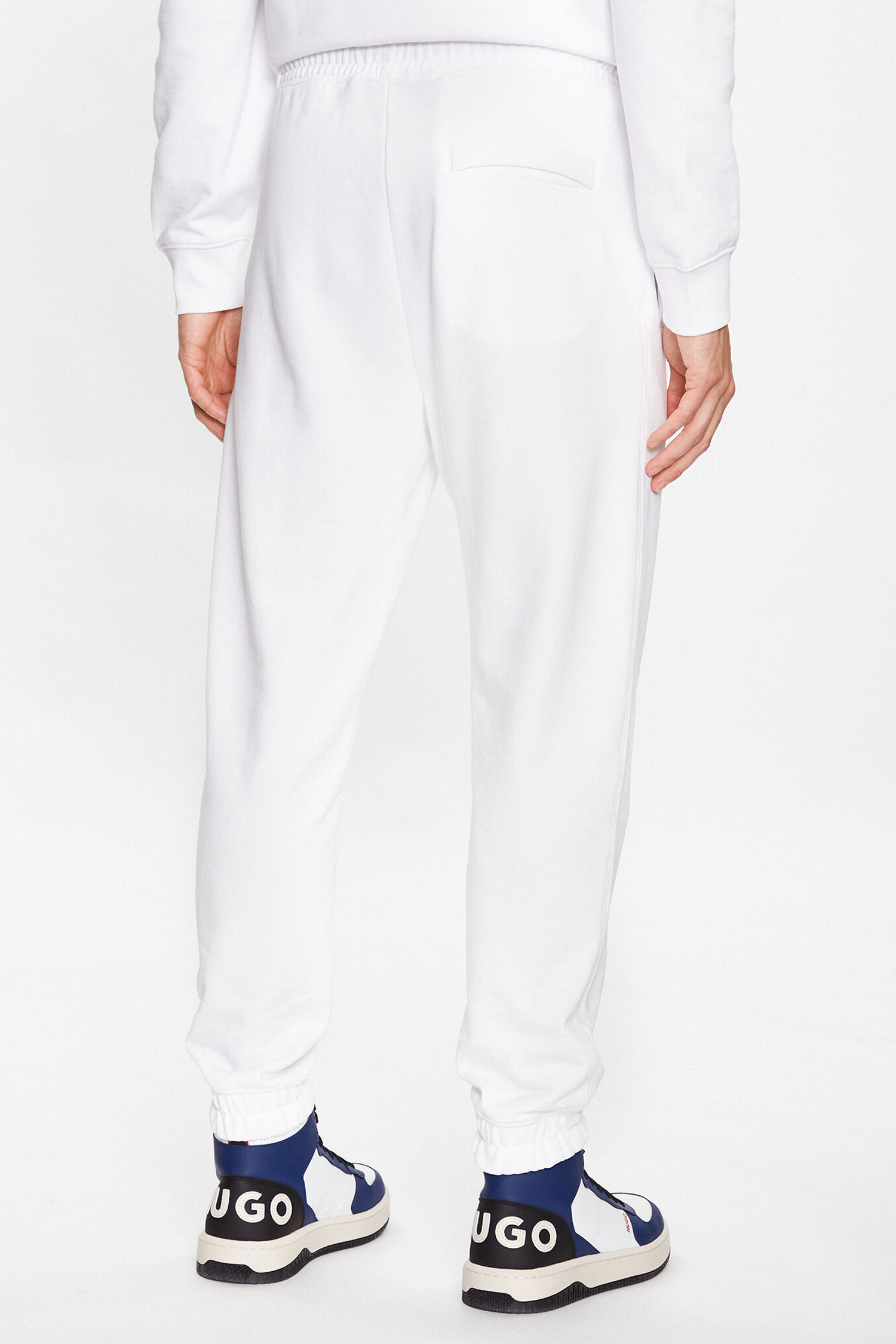 Чоловічі білі спортивні штани HUGO 50486457;100