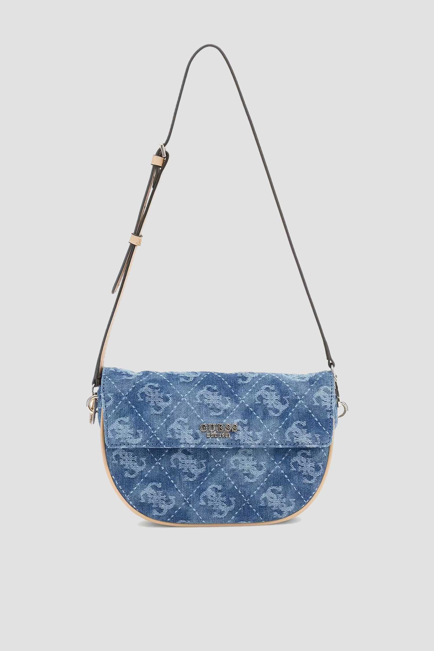 Женская синяя джинсовая сумка Guess HWDG96.45190;DLP