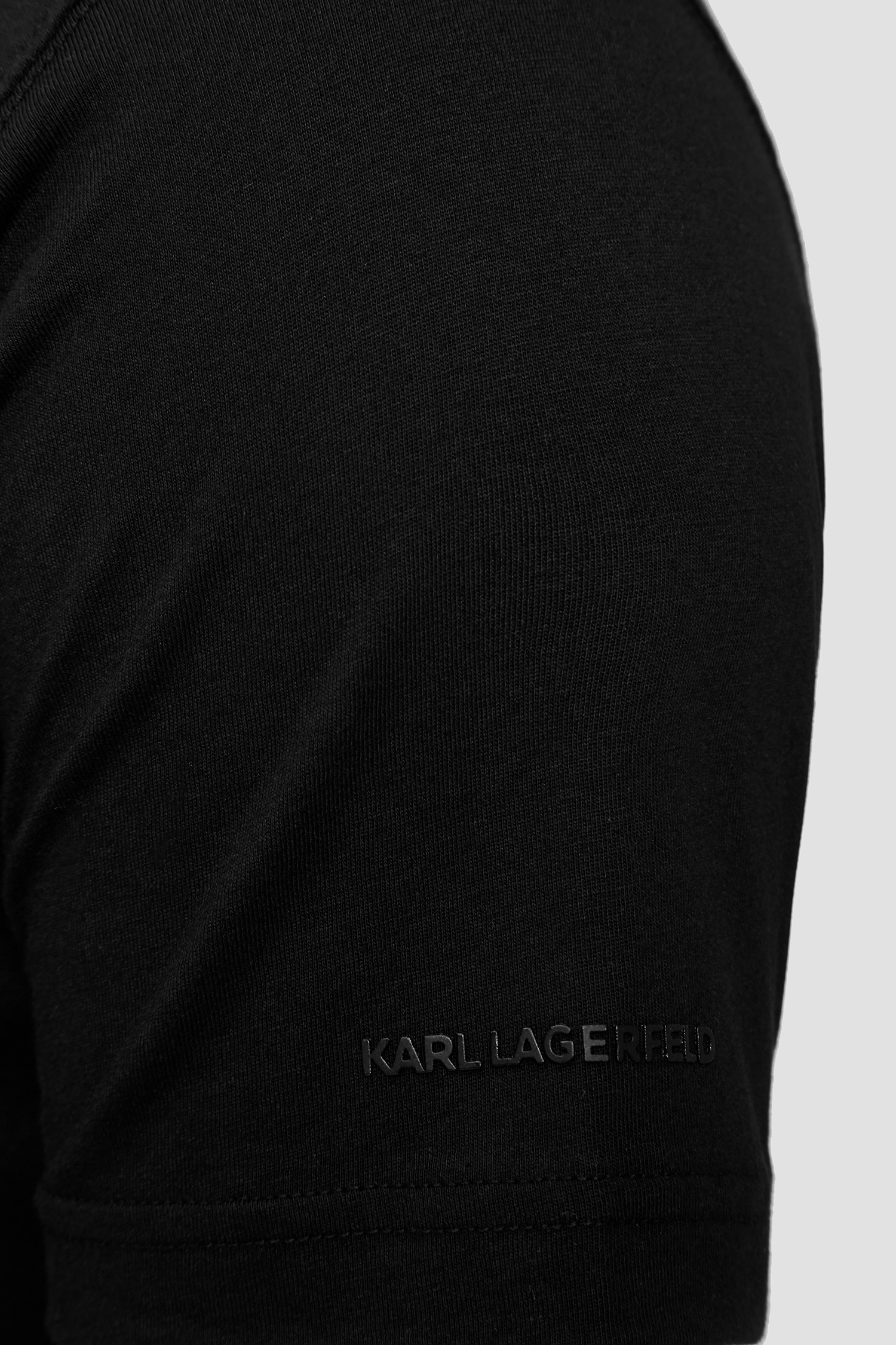 Чоловіча чорна футболка (2 шт) Karl Lagerfeld 500298.765000;990