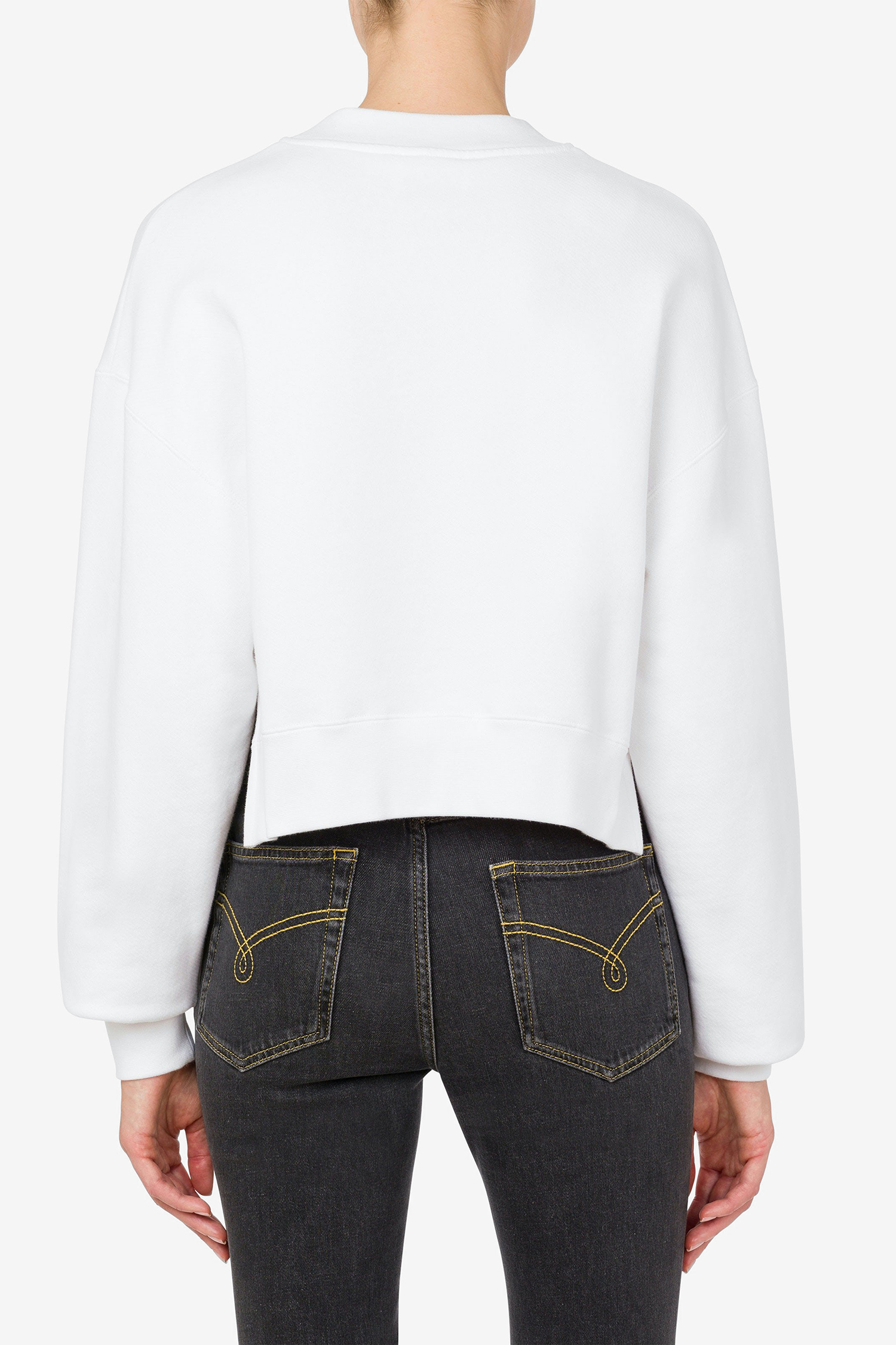 Жіночий білий світшот Moschino J1714.3256;4001