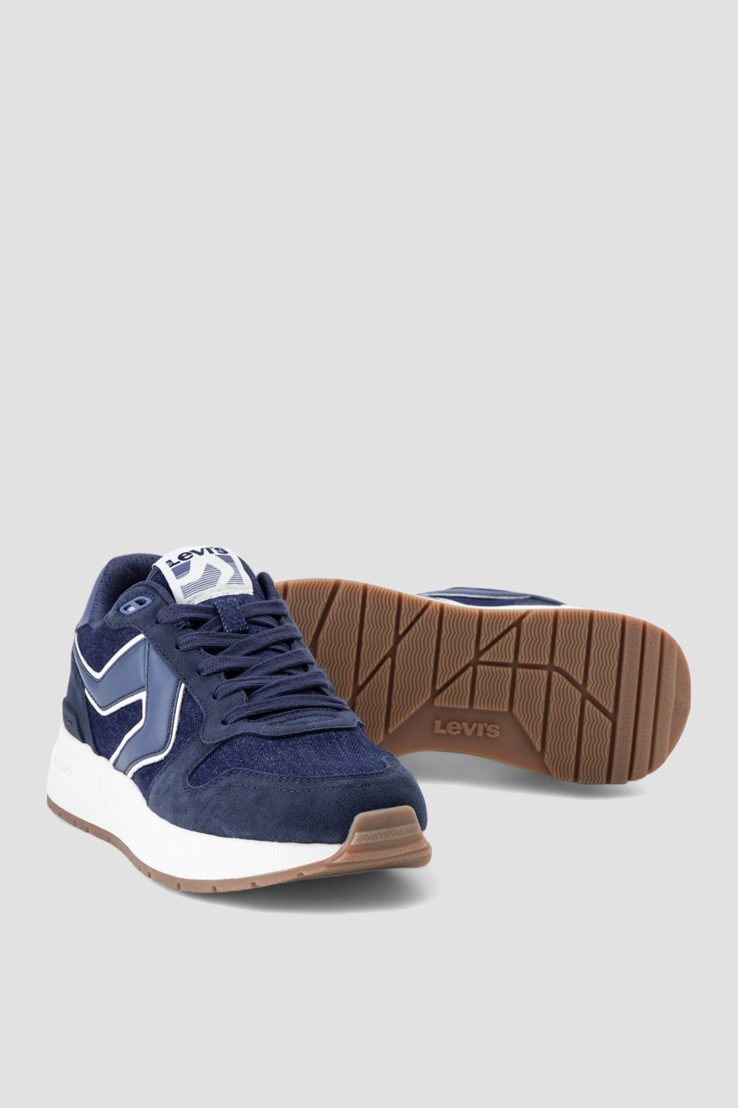 Мужские темно-синие кроссовки Levi’s® 235896;1975.17