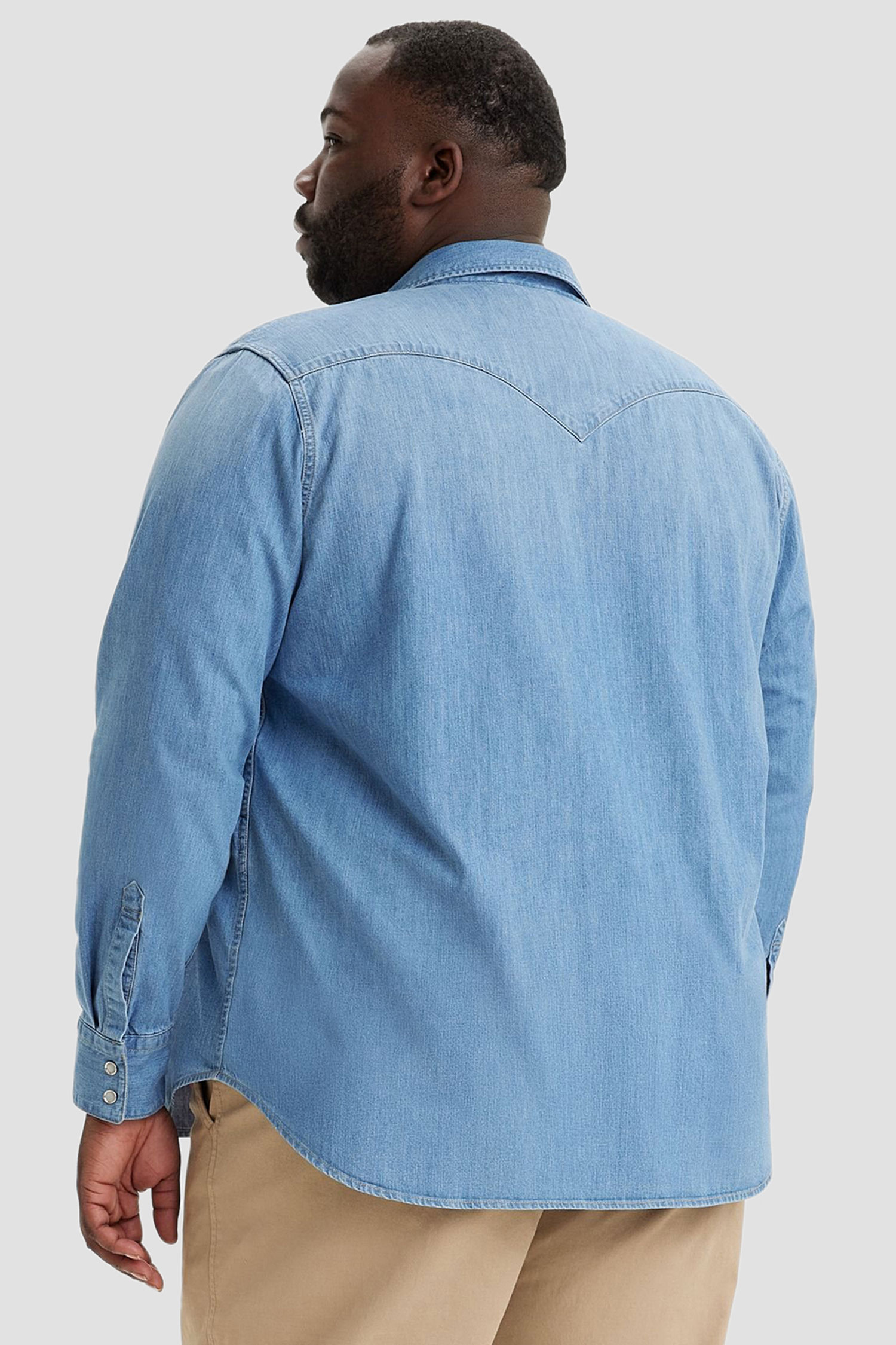 Мужская голубая джинсовая рубашка Levi’s® 16713;0005