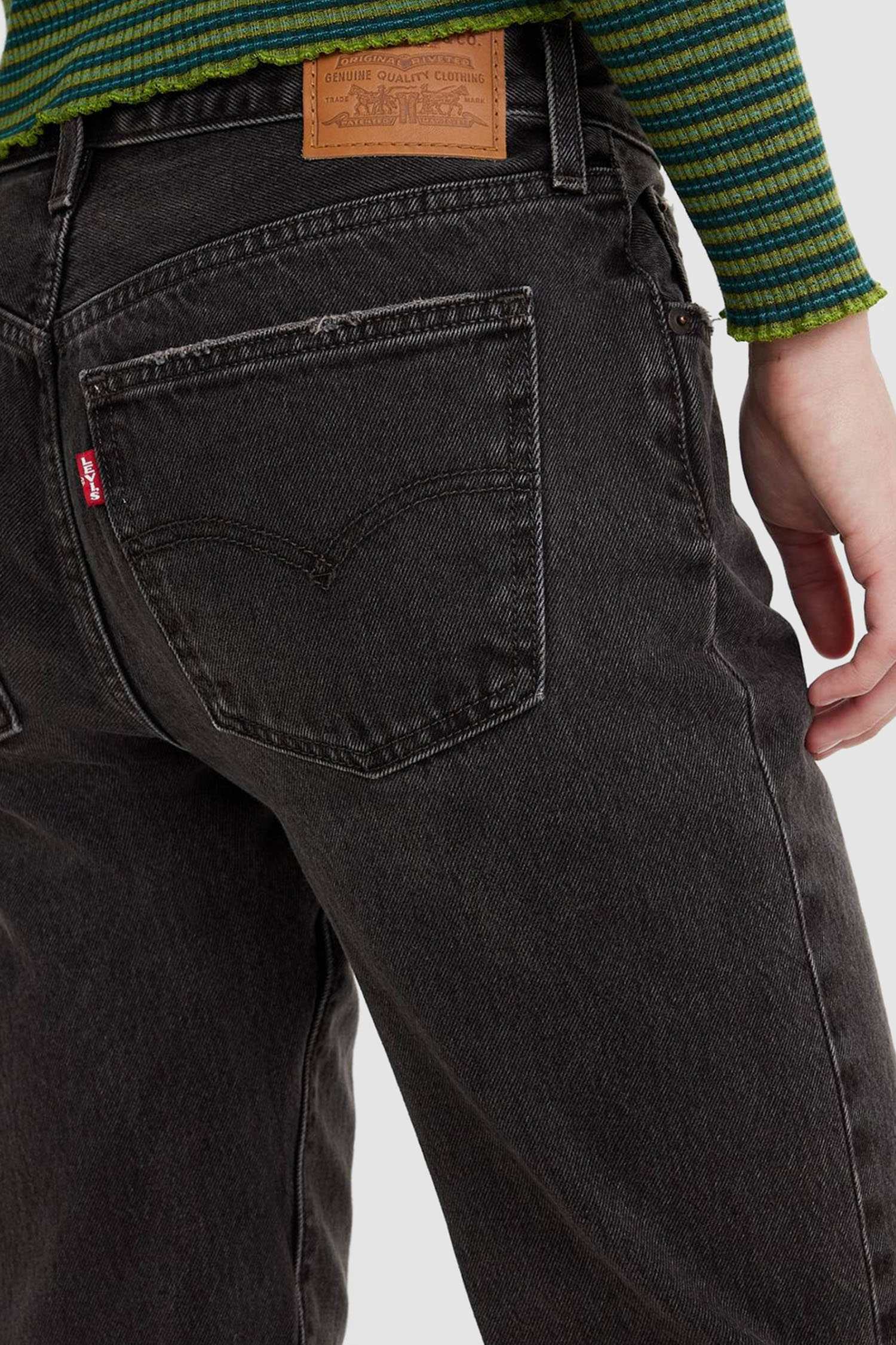 Женские черные джинсы Middy Straight Levi’s® A4690;0000