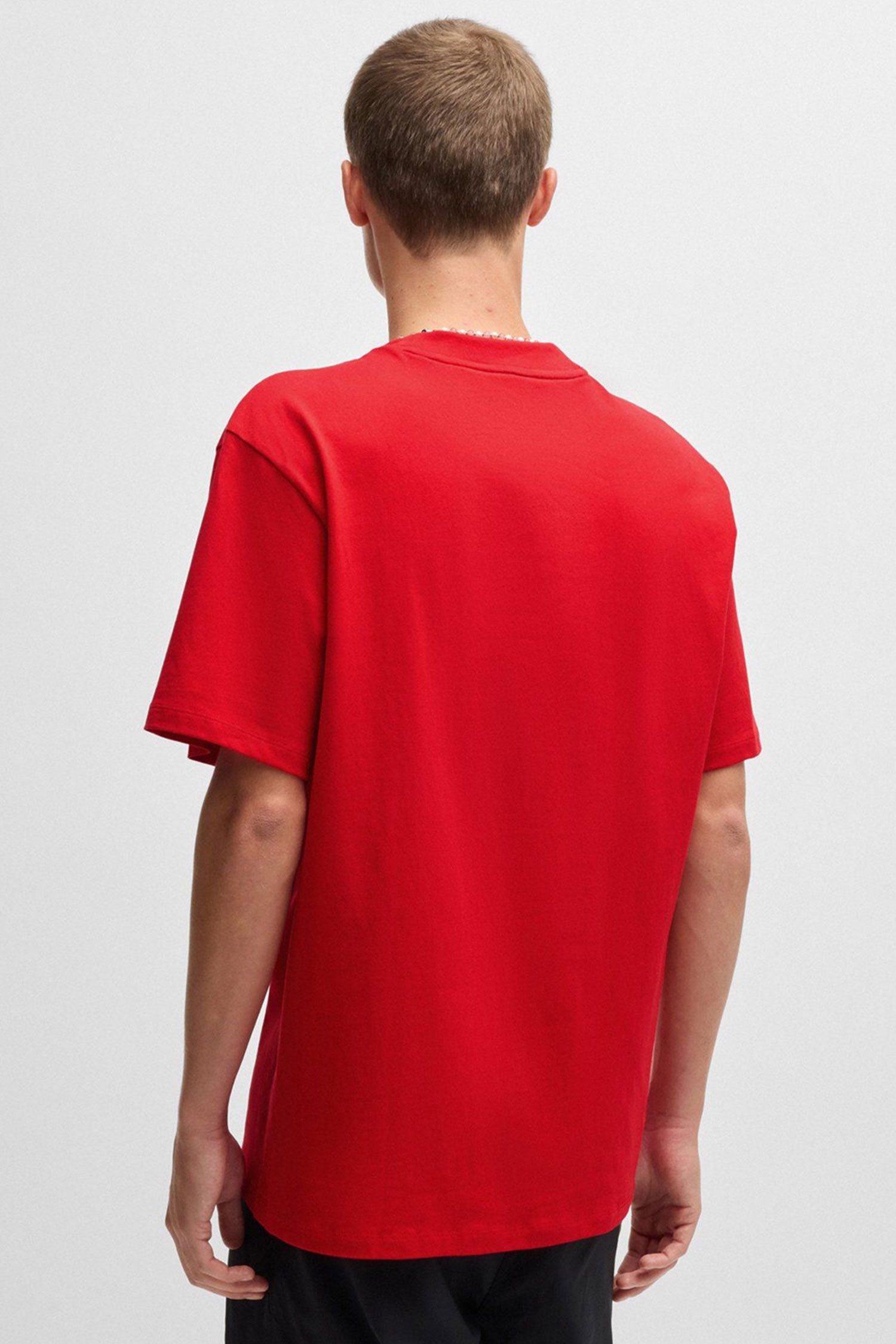 Чоловіча червона футболка HUGO 50488330;693