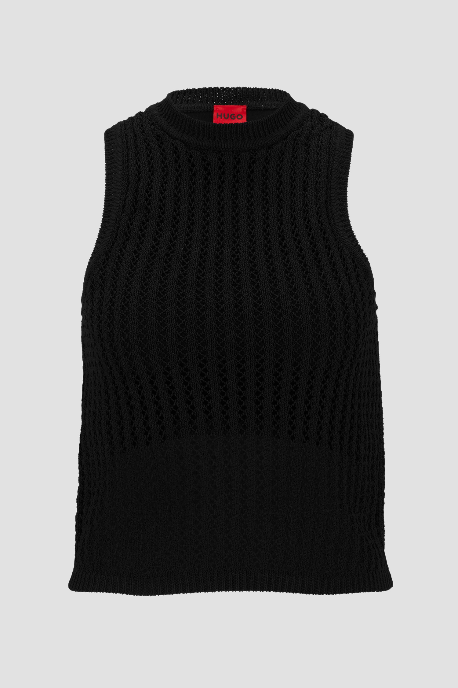 Жіночий чорний топ HUGO 50489899;001