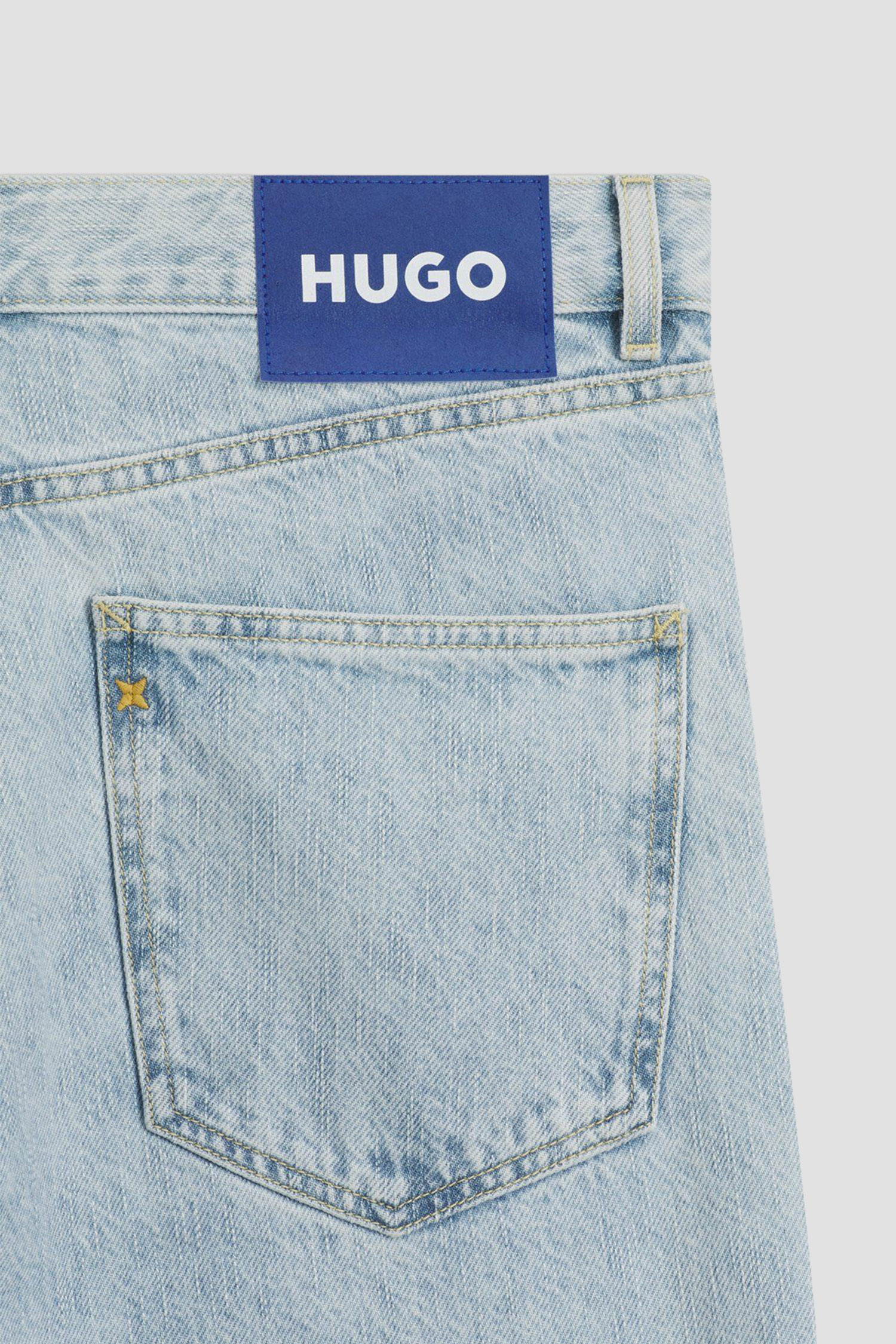 Мужские голубые джинсы HUGO BLUE 50555950;449