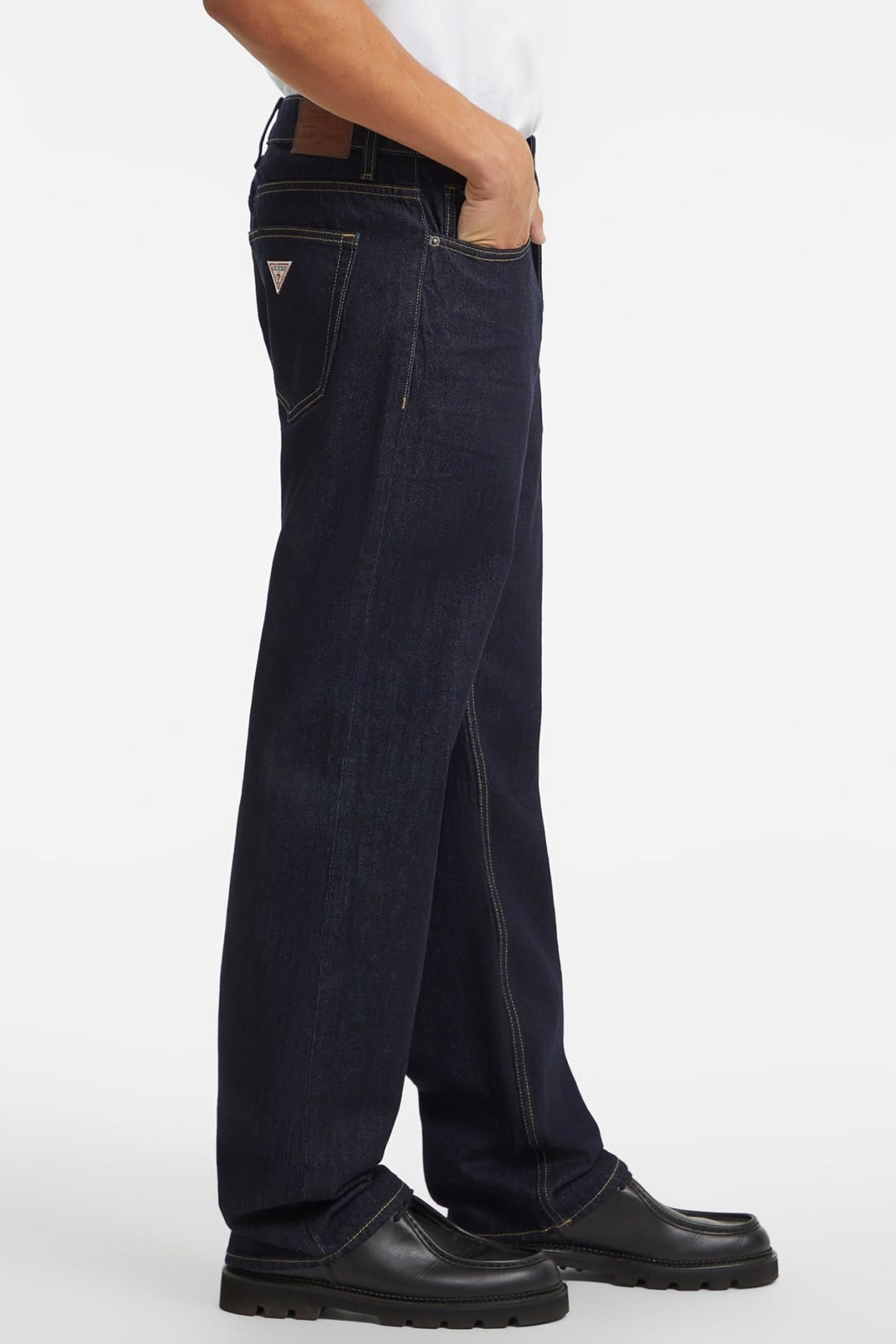 Мужские темно-синие джинсы Guess Jeans M4BAB3.D5EJ2;GJRI