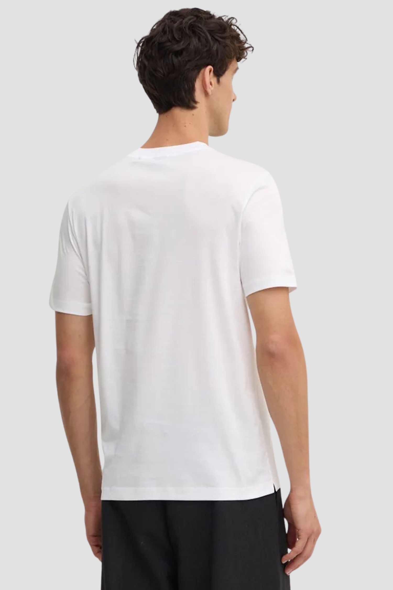 Мужская белая футболка BOSS 50523931;100