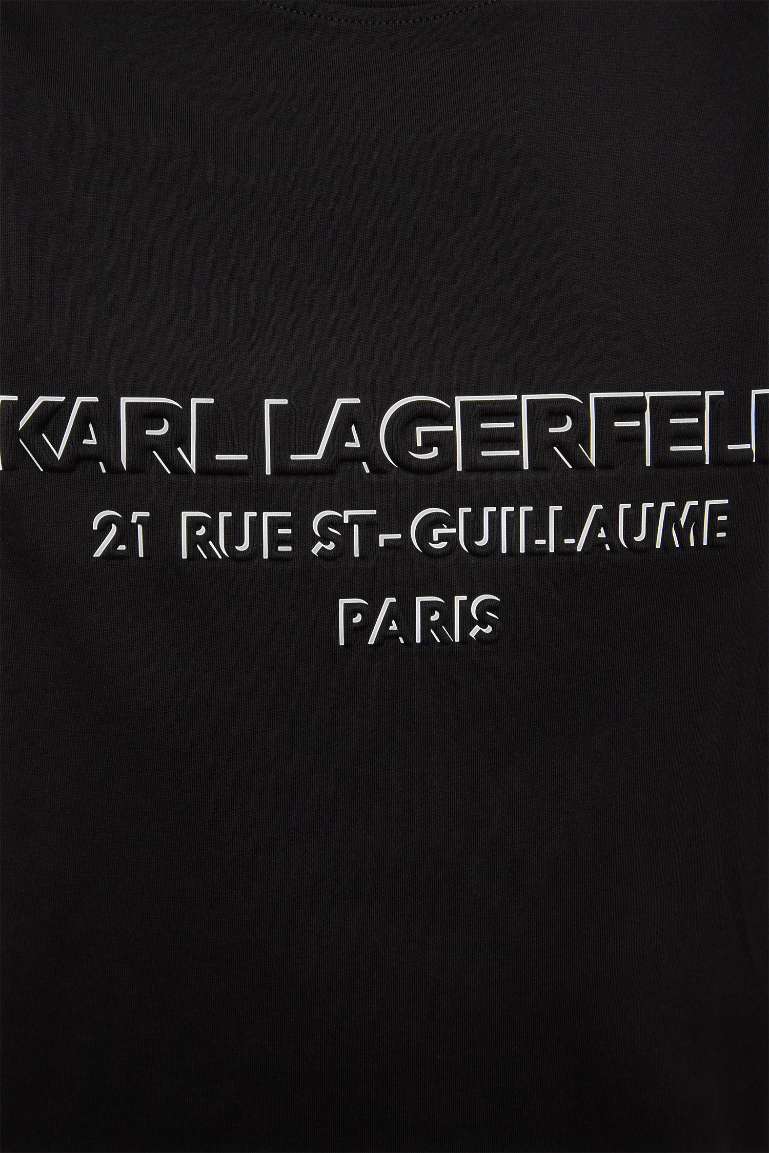 Чоловіча чорна футболка Karl Lagerfeld 552241.755063;990