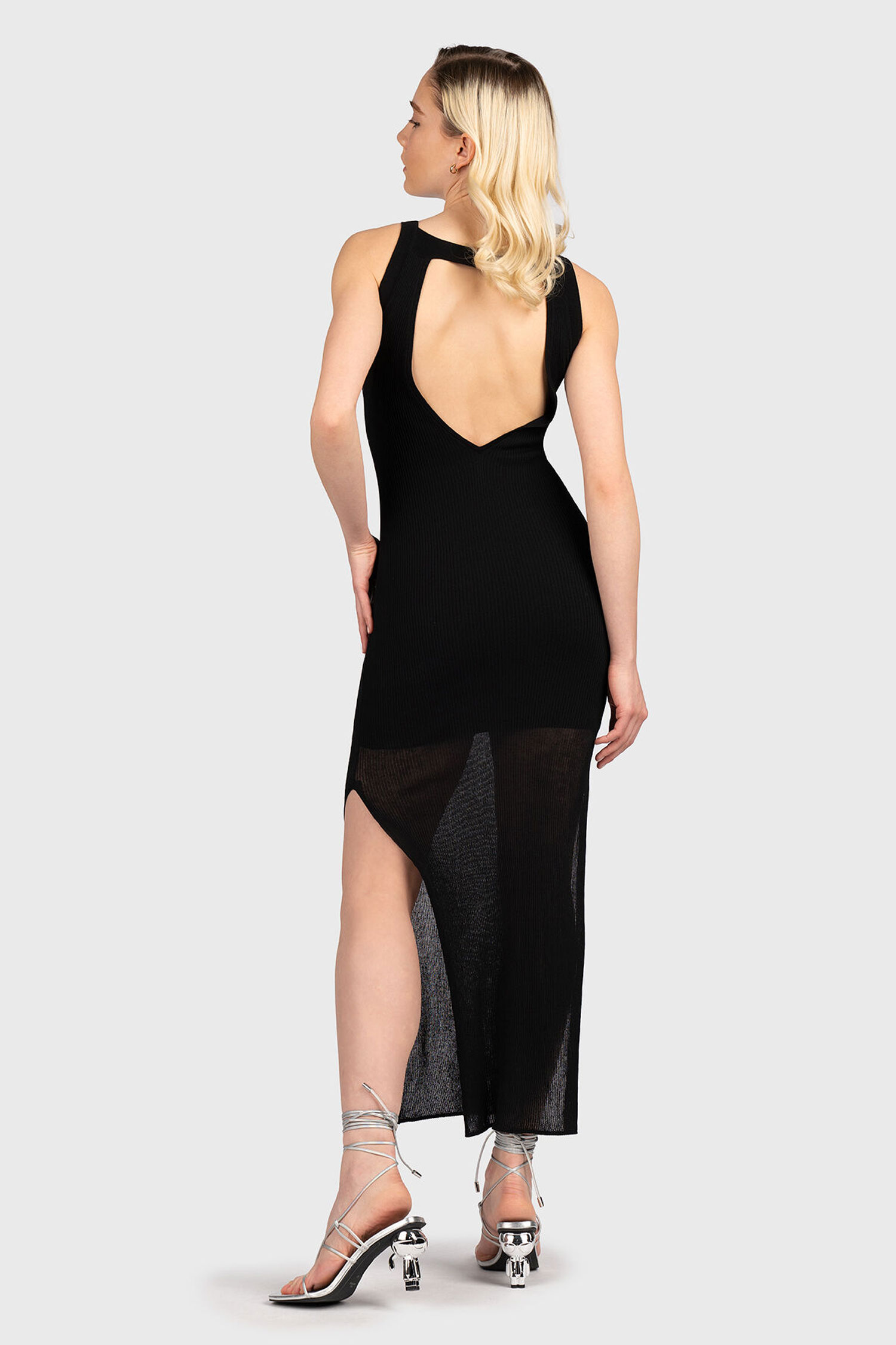 Женское черное платье HUGO 50486905;001