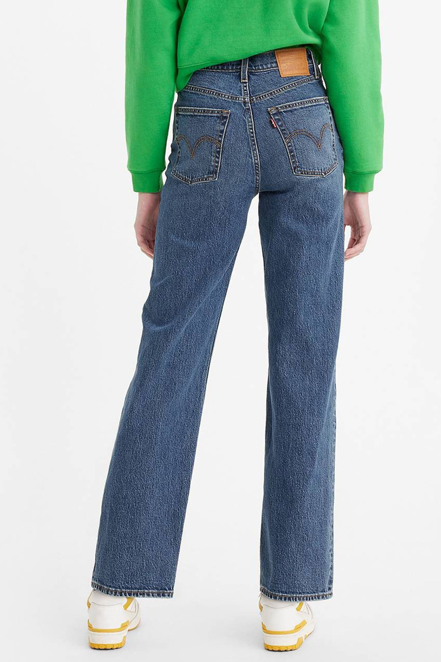 Женские синие джинсы Ribcage Full Length Levi’s® 79078;0007