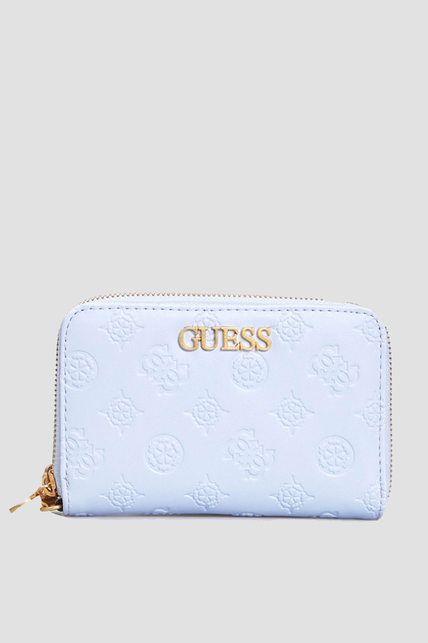 Жіночий бузковий гаманець з візерунком Guess SWPD89.59640;IBG