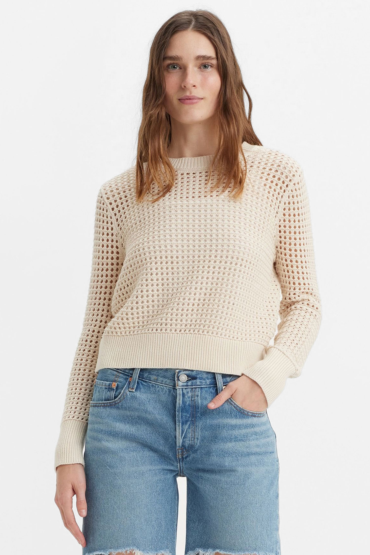 Женский бежевый джемпер Levi’s® A8889;0000