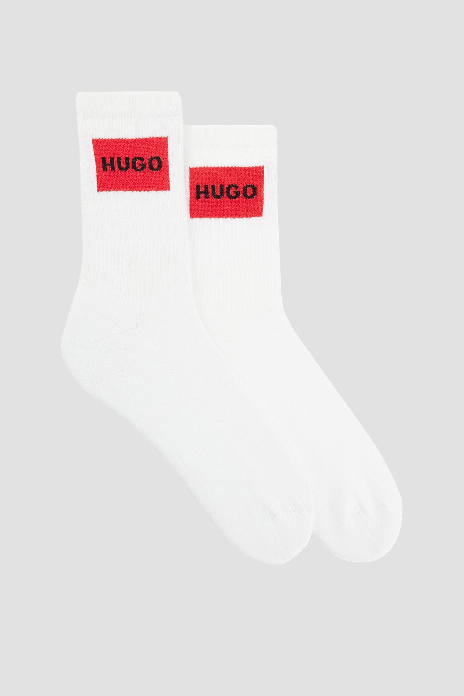 Жіночі білі шкарпетки (2 пари) HUGO 50510661;100