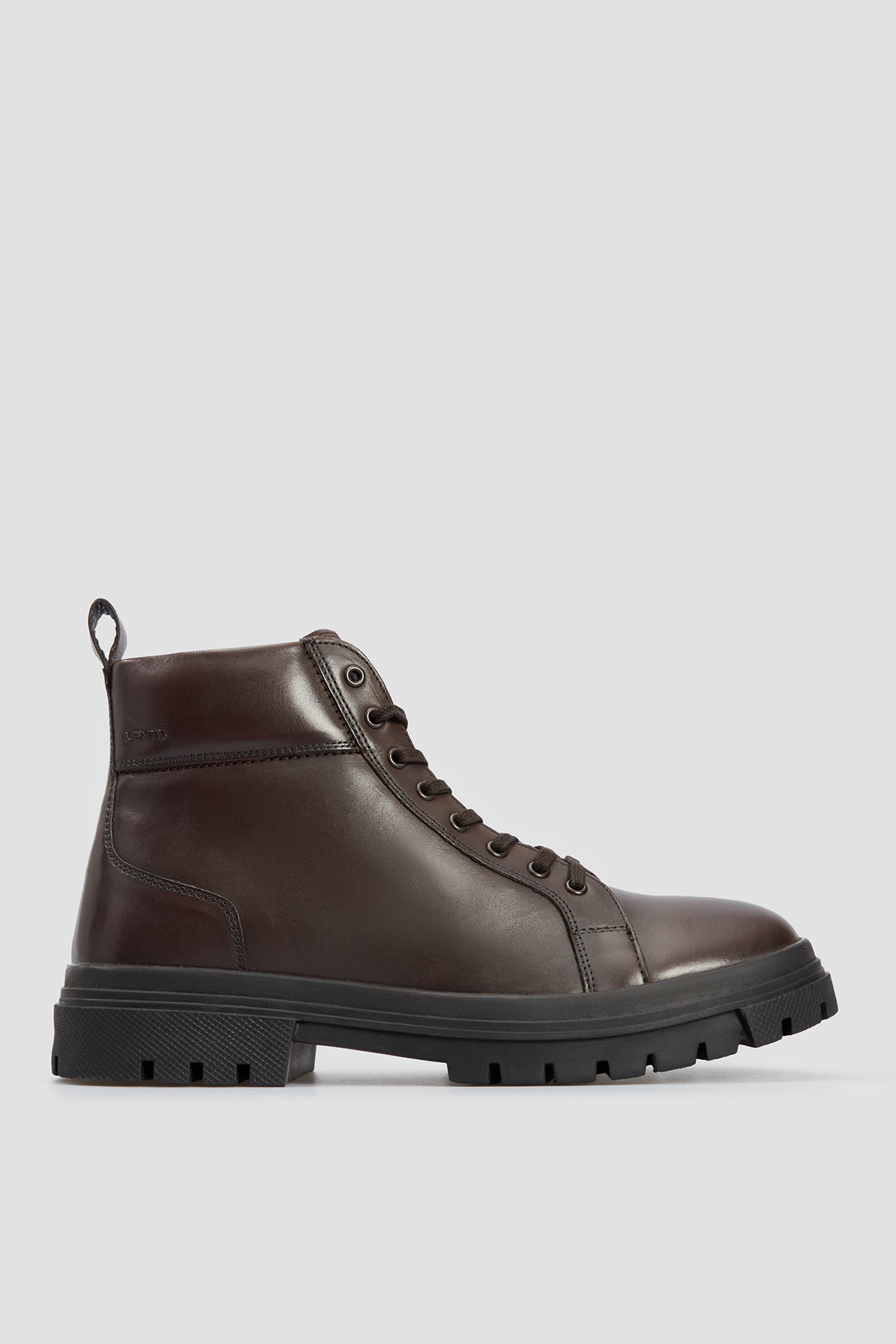 Мужские коричневые кожаные ботинки Levi’s® 233650;1944.29