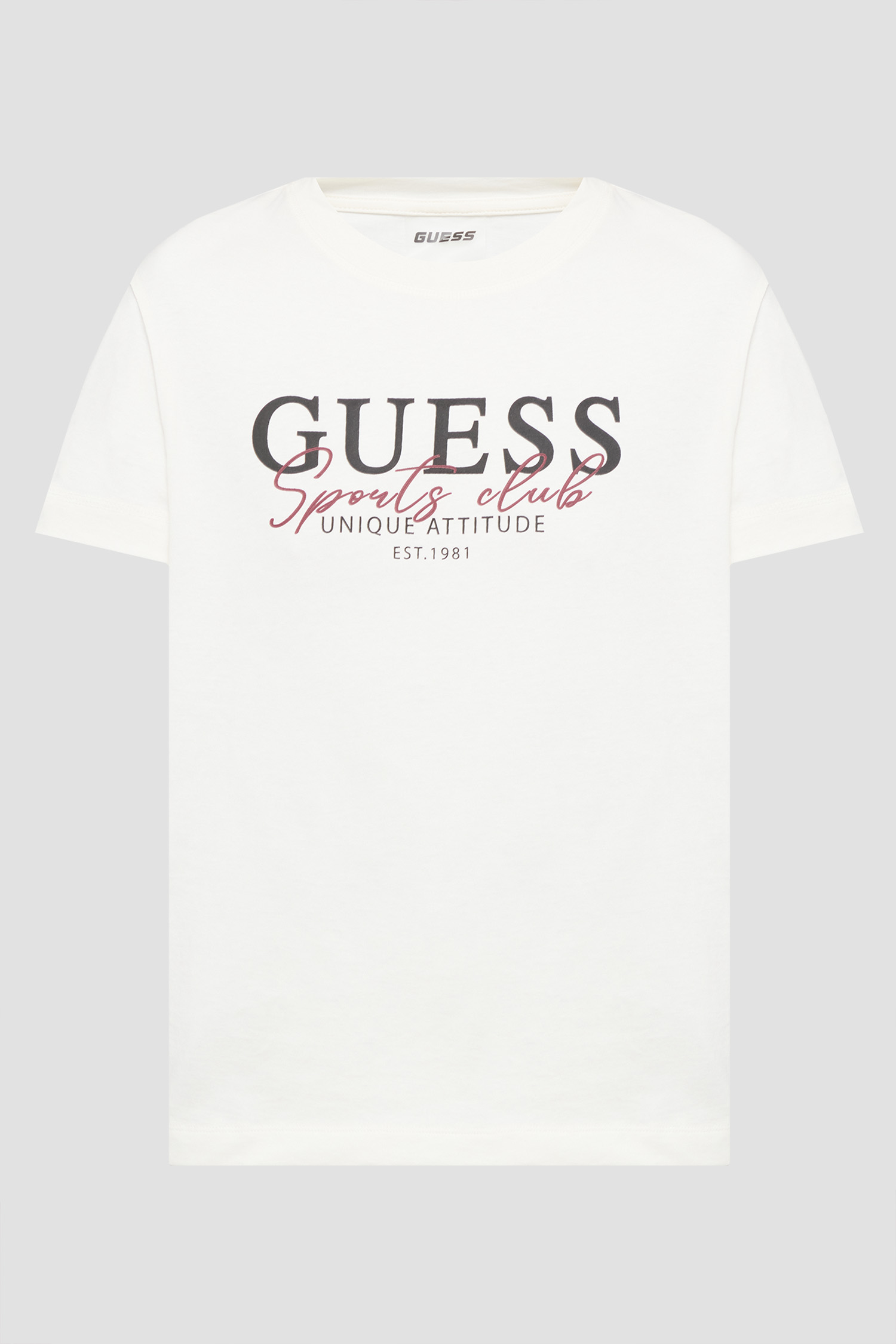 Женская белая футболка Guess V6RI05.I3Z14;G1O6