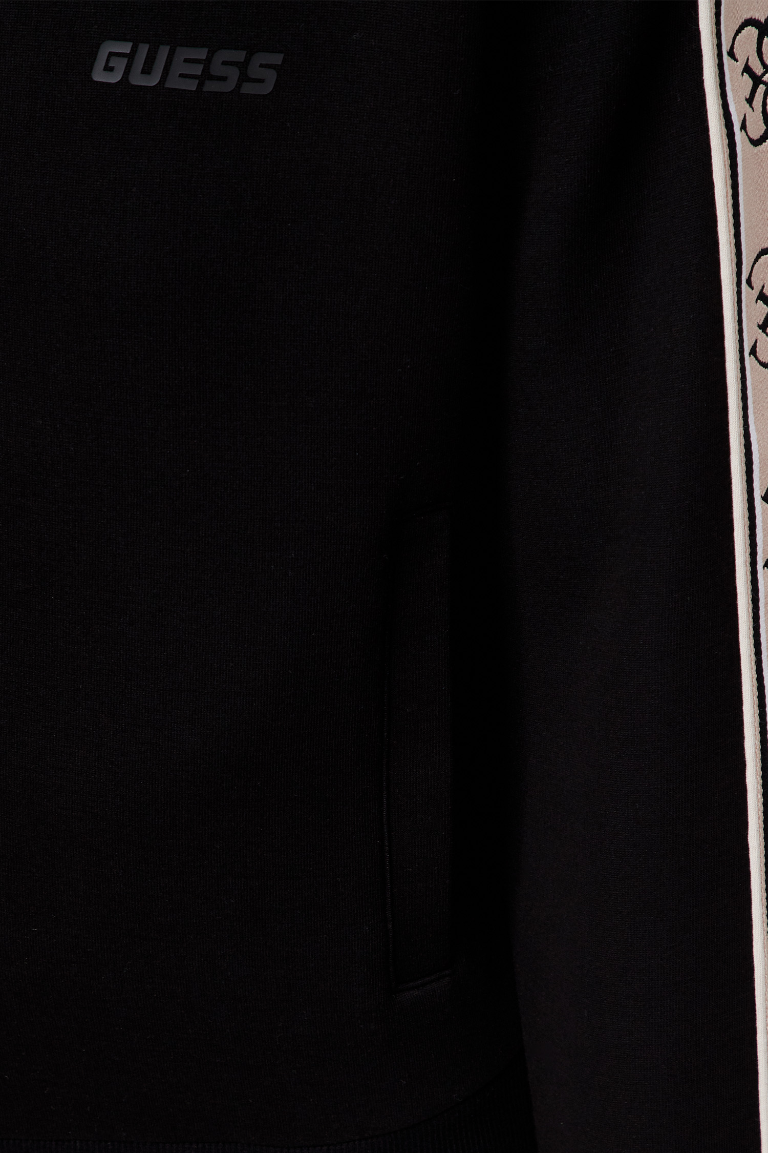 Женская черная спортивная кофта Guess V2YQ16.KB3P2;JBLK