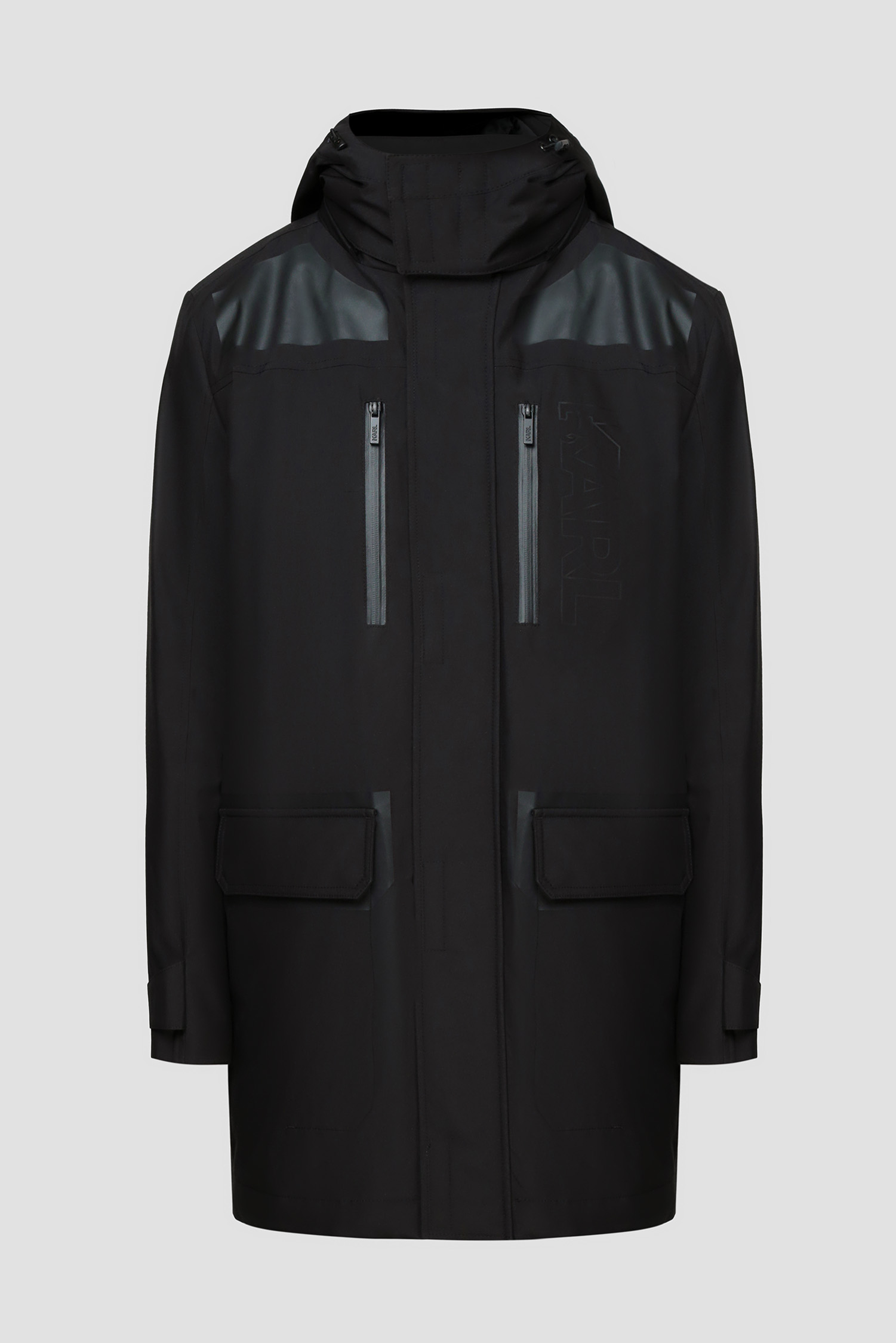 Мужская черная парка Karl Lagerfeld 512540.455016;990