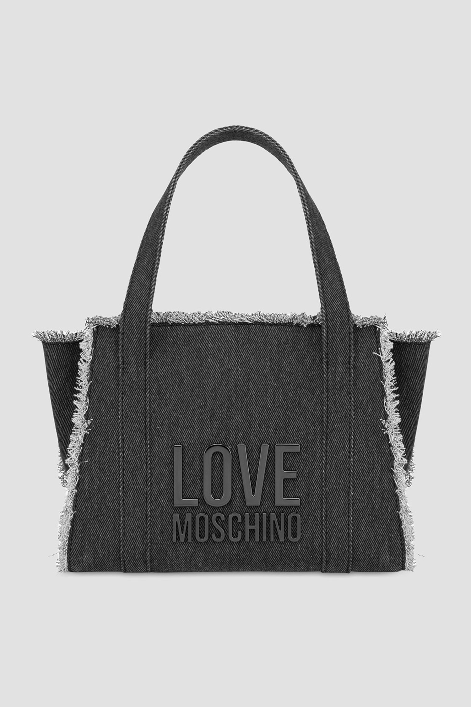 Жіноча чорна джинсова сумка Moschino JC4316PP0I.KQ0;000
