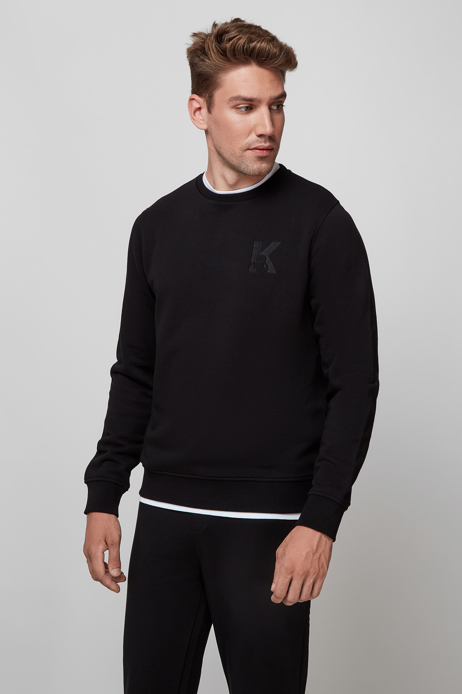 Мужской черный свитшот Karl Lagerfeld 500900.705890;990
