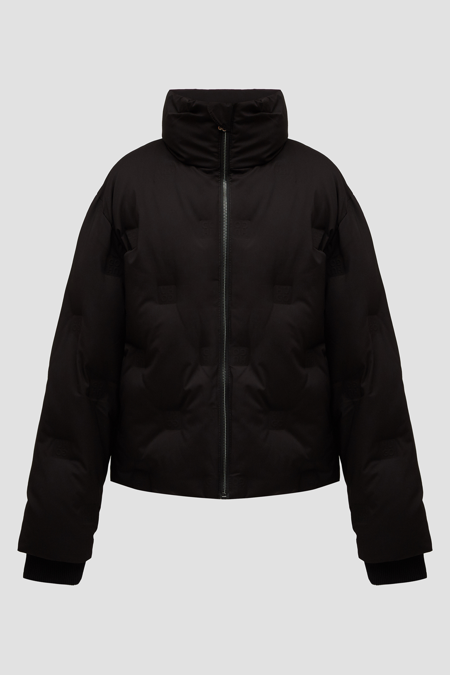 Жіноча чорна куртка з візерунком HUGO 50523657;001