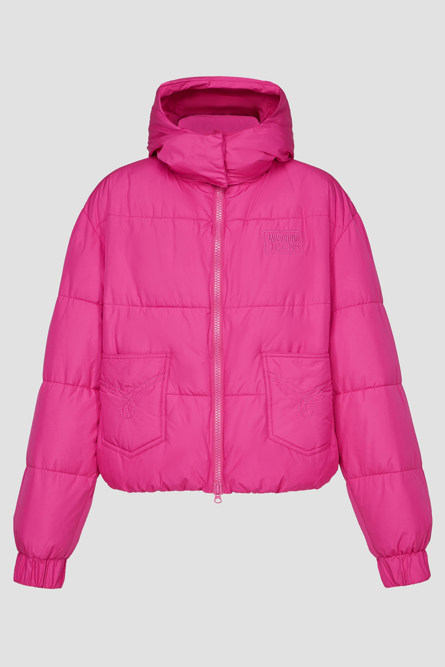 Жіноча малинова куртка Moschino A0609.8720;0244