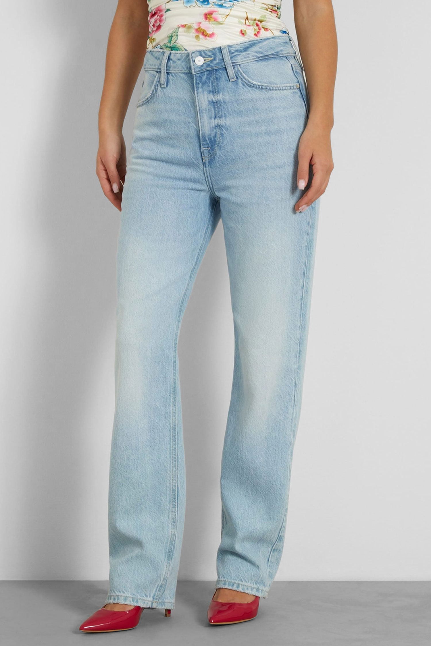 Женские голубые джинсы Guess W4GA73.D5B66;SEAD