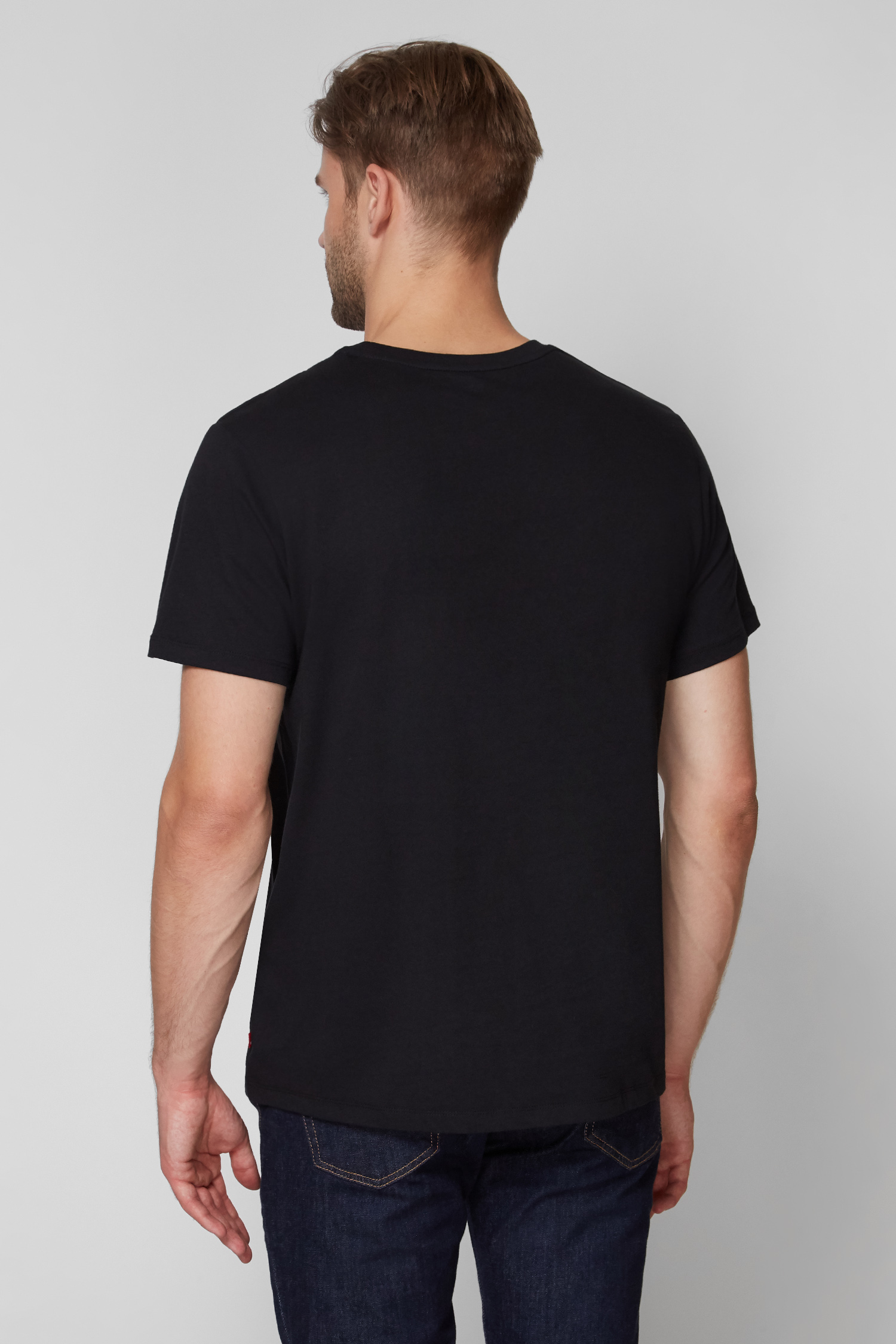 Мужская черная футболка Levi’s® 17783;0137