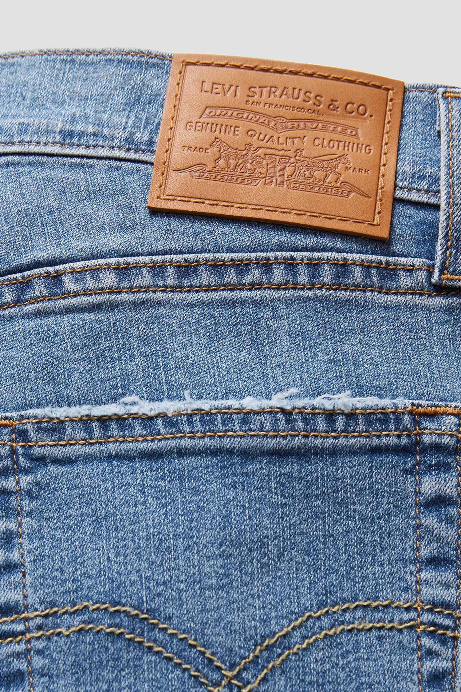 Женские голубые джинсы 724® High Rise Straight Levi’s® 18883;0269