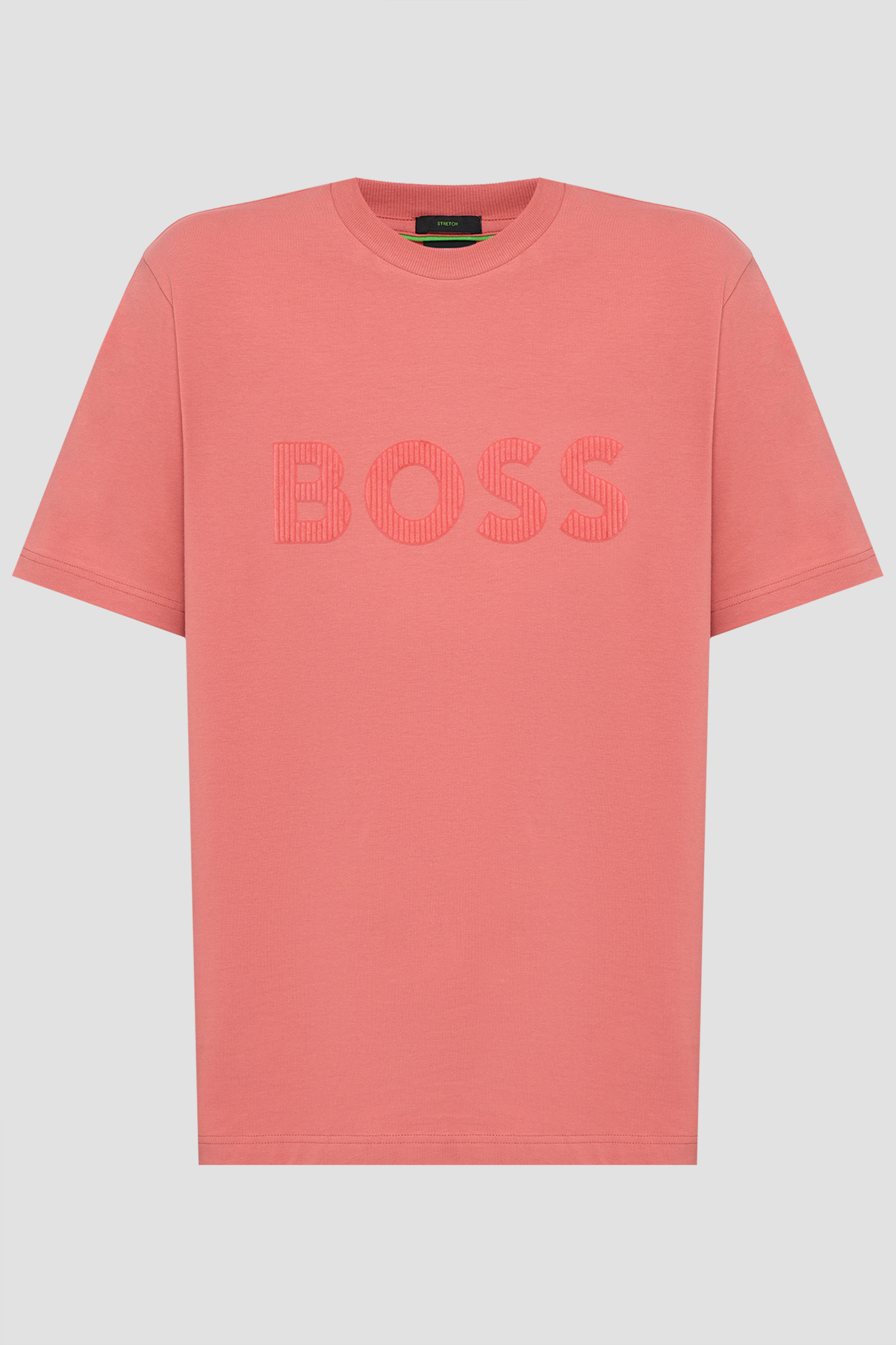 Мужская розовая футболка BOSS 50570304;667