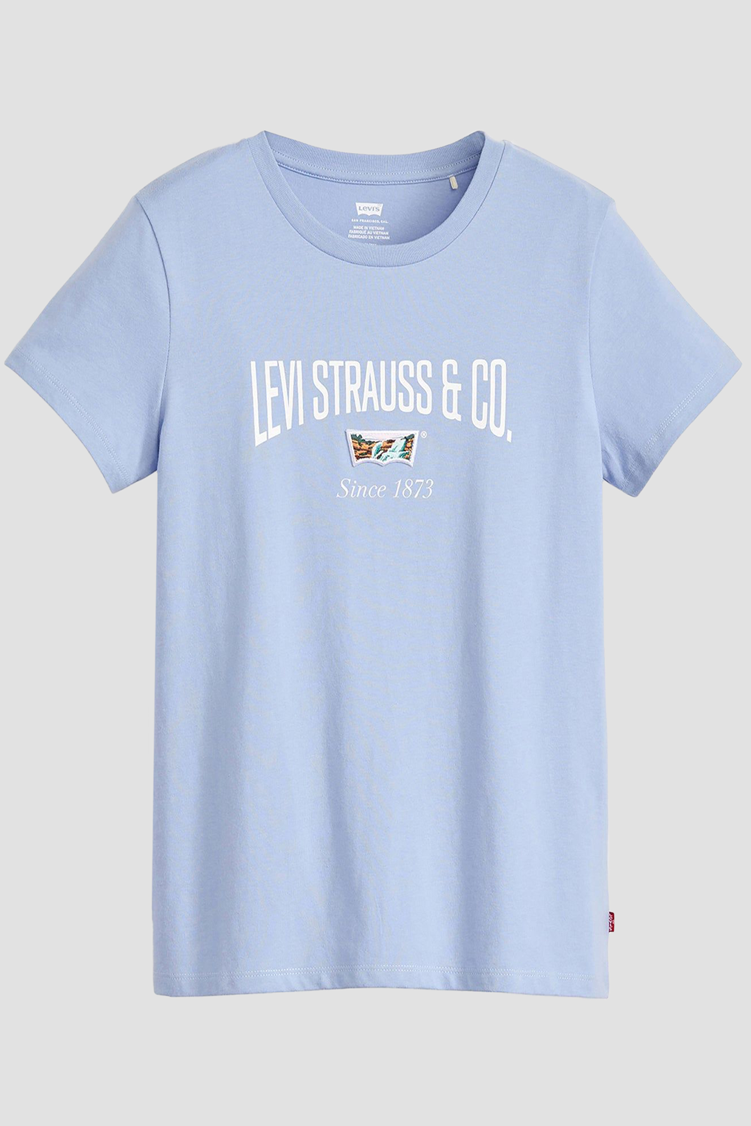 Женская голубая футболка Levi’s® 17369;2801