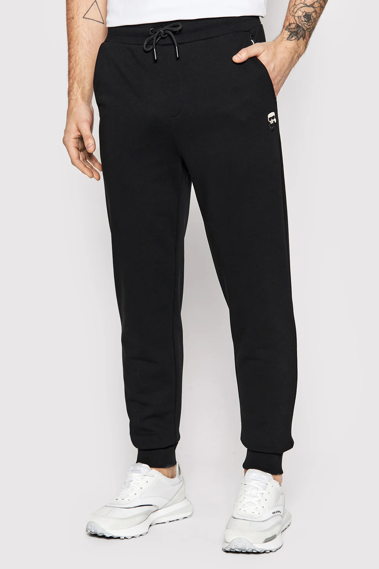 Мужские черные спортивные брюки Karl Lagerfeld 500900.705896;990