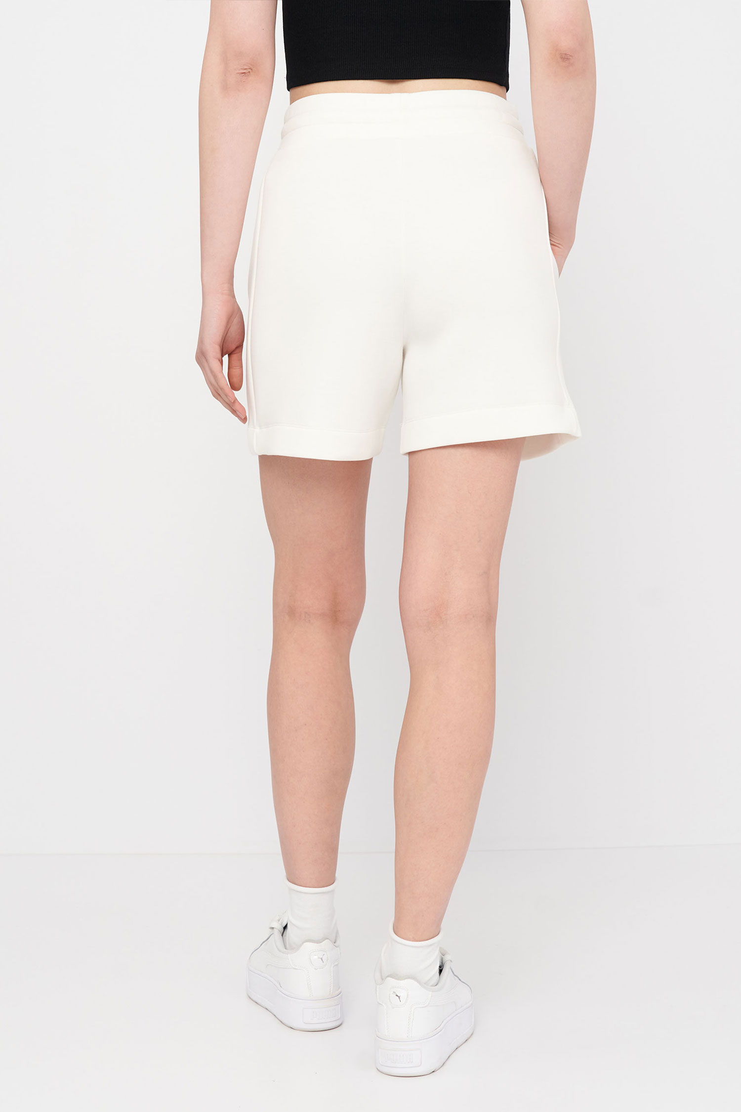 Женские белые шорты Guess V2YD10.K7UW2;G1CX