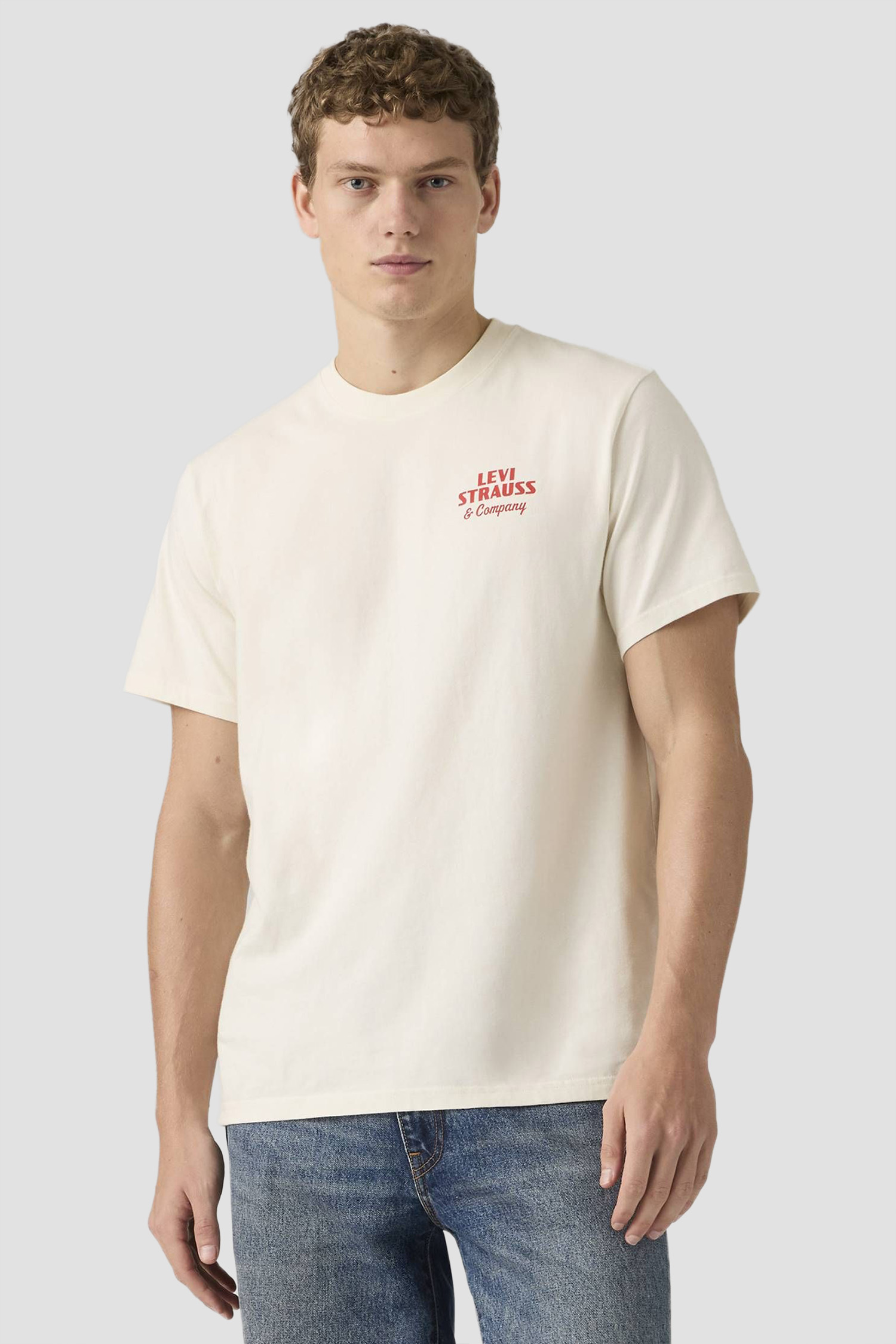 Чоловіча бежева футболка Levi’s® 16143;2372